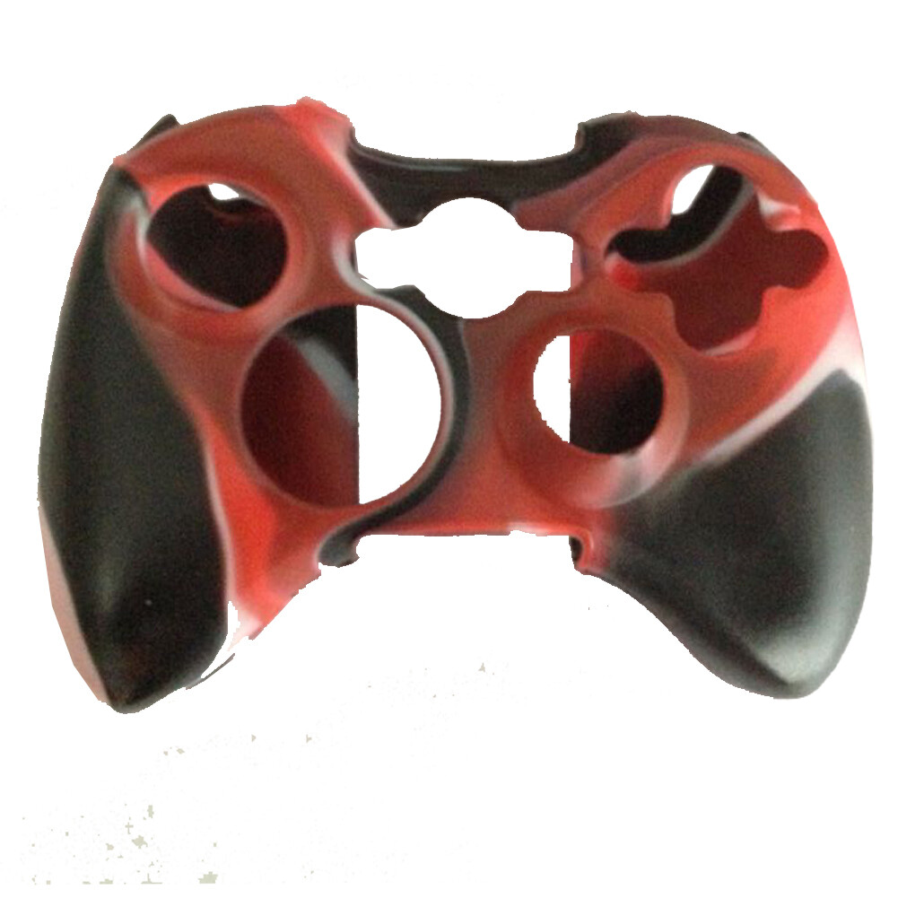 Rubber Skin Protective Silicone Gel For Microsoft Xbox 360 Controller Case Cover