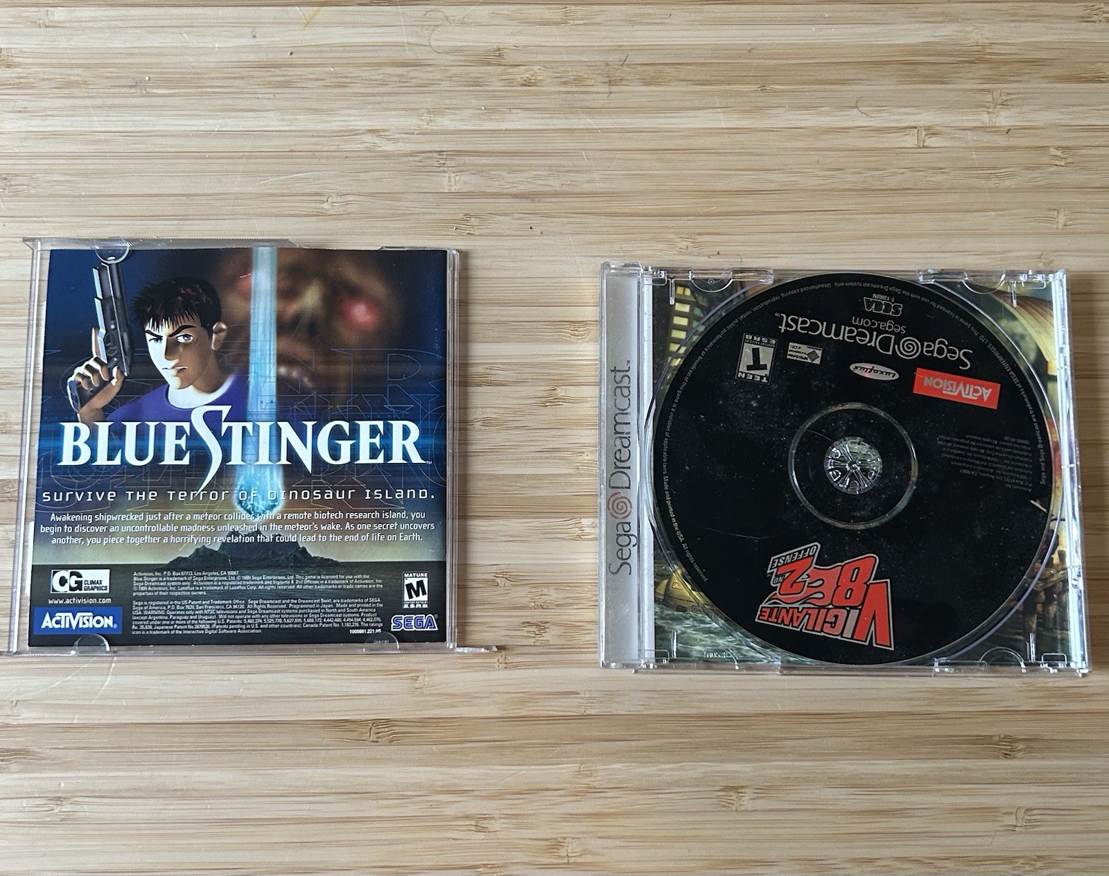 Vigilante 8 2nd Offense Sega Dreamcast 1999 Activision Complete FOR PARTS