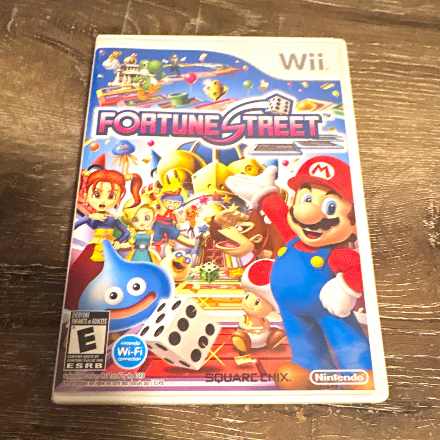 Square Enix Fortune Street Nintendo Wii Board Game Nintendo Wi-Fi E-Everyone