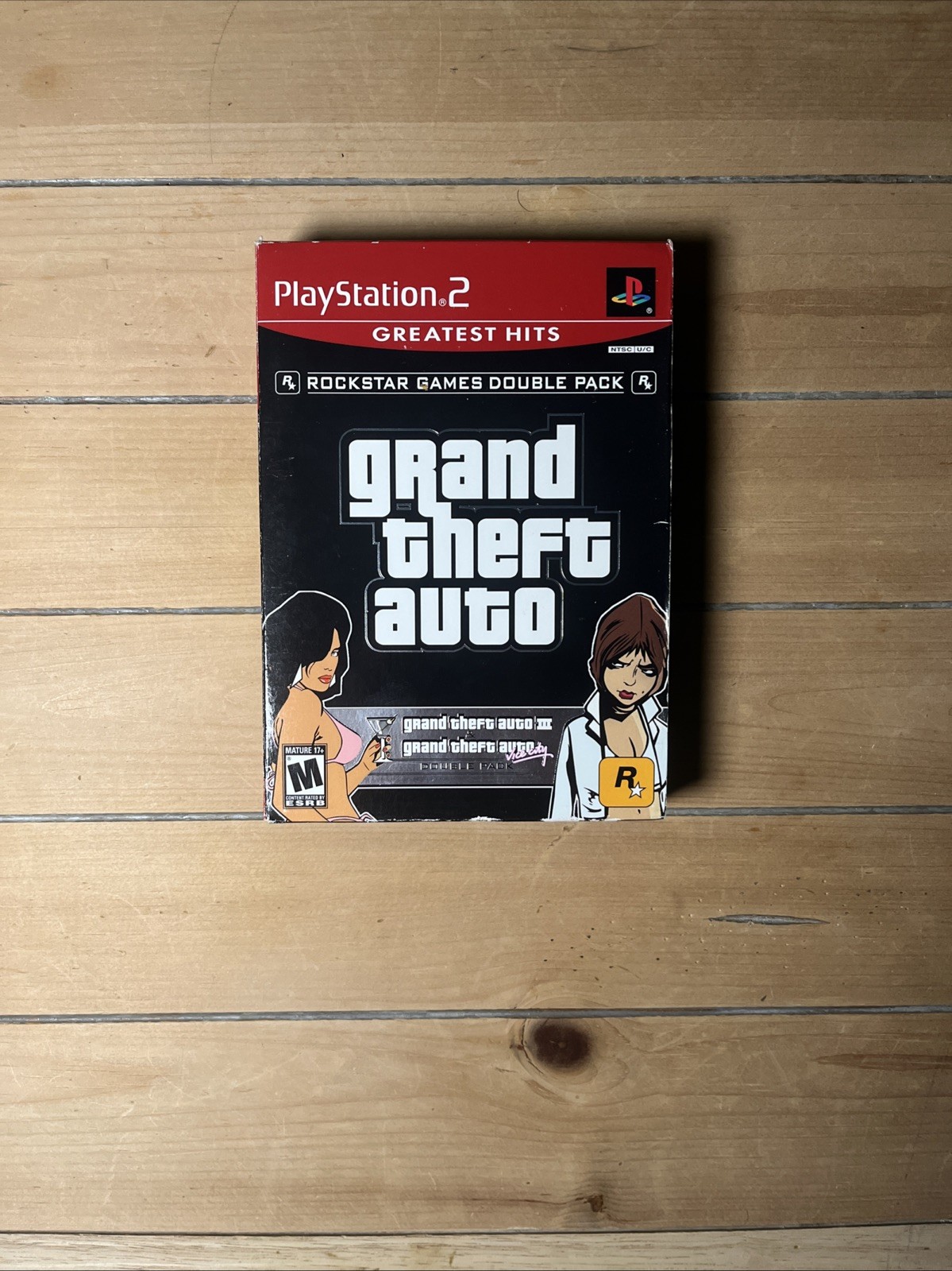 Grand Theft Auto Double Pack Greatest Hits PS2 CIB – Tested