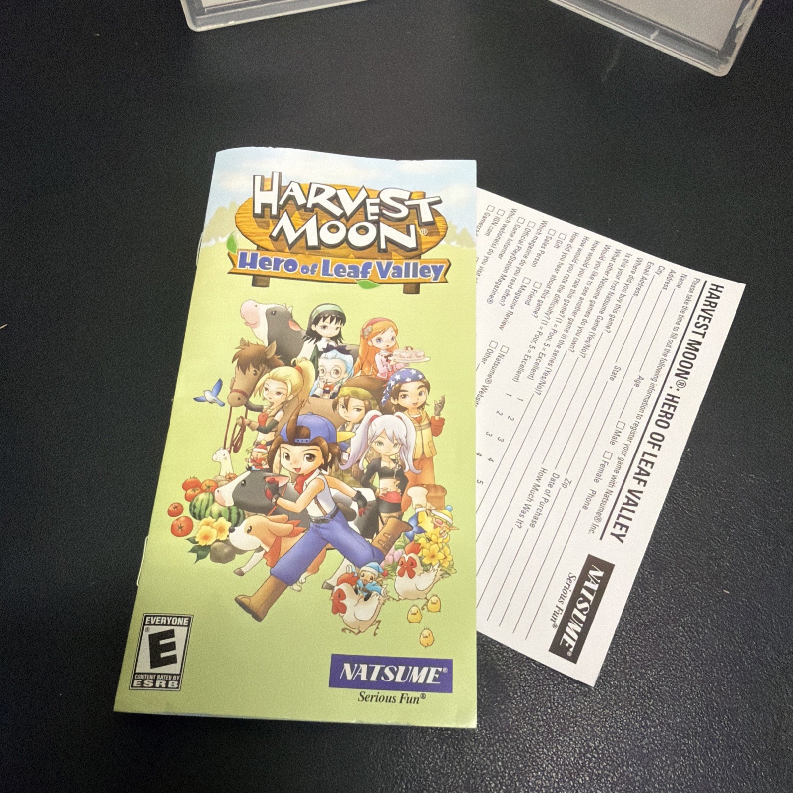 Harvest Moon Hero Of Leaf Valley PSP Complete FREE SHIPPING