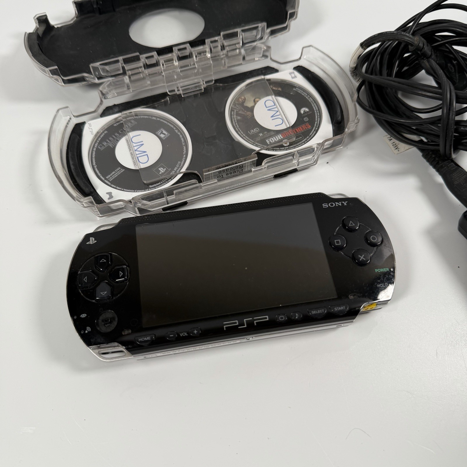 Sony PlayStation Portable PSP PSP-1001 Handheld Console Gaming System Black