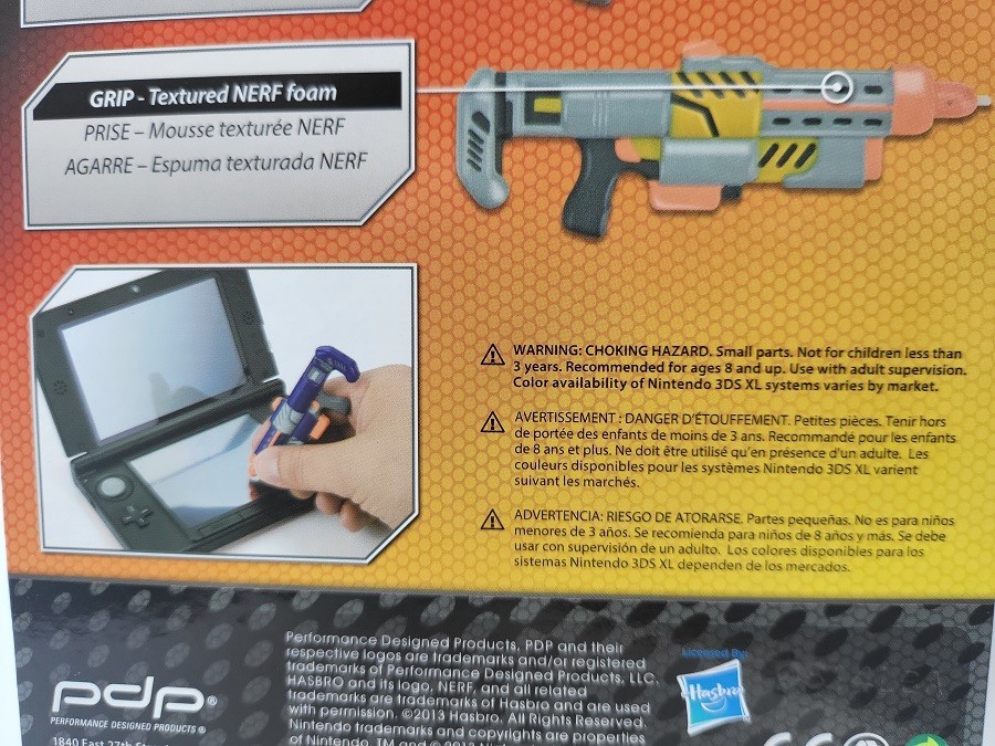 2 NEW NERF BLASTERS STYLUS PENS FOR NINTENDO FOR DS LITE /3DS/3DS XL /DSi/DSi XL