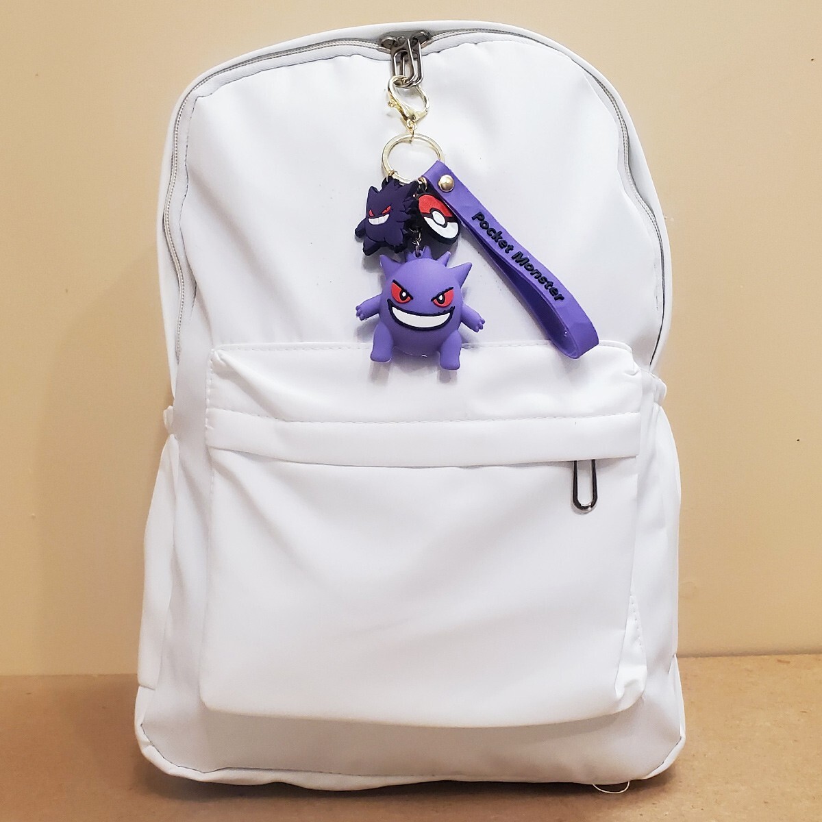 Gengar keychain w/ Pocket Monster strap ⭐️ 3d minifigure Pokemon key chain
