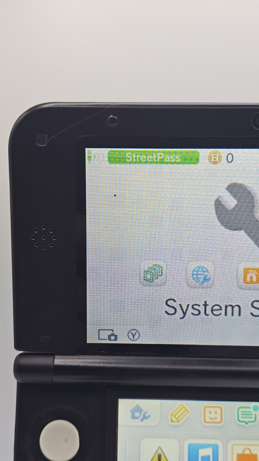 Nintendo 3DS XL Handheld System – Blue/Black With Charger And Stylus Good Tested