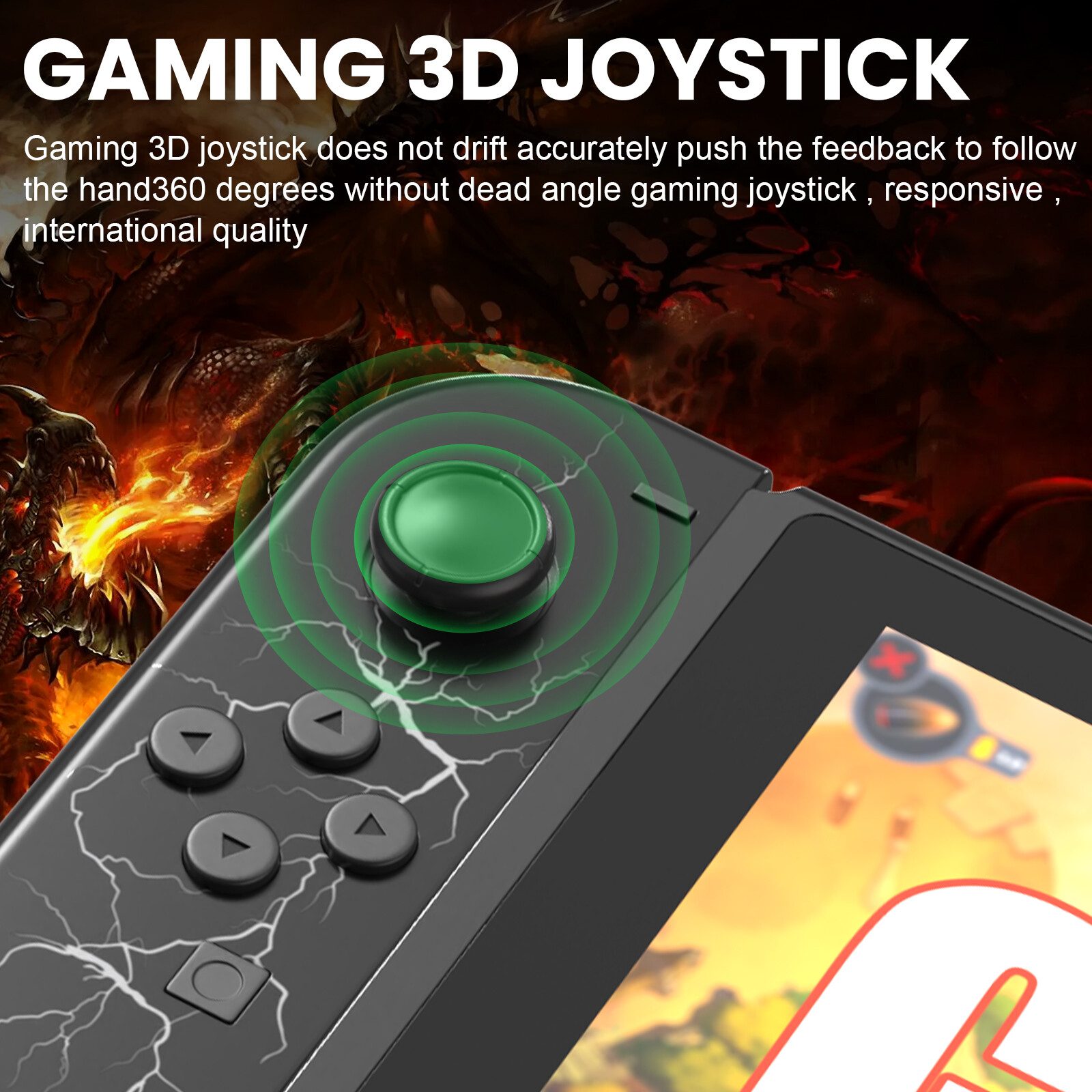 Pro Wireless Game Controller Gamepad Joystick Remote for Nintendo Switch / Lite
