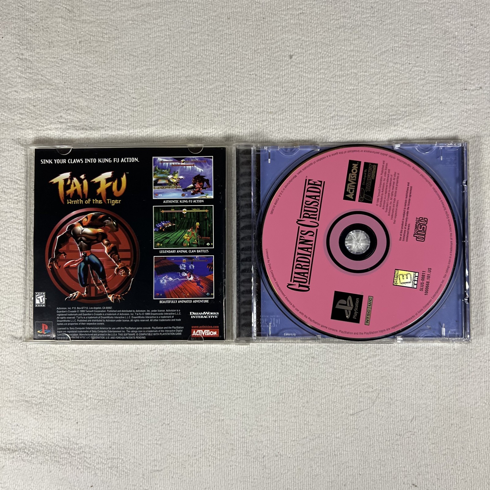 Guardian’s Crusade Sony PlayStation 1 PS1 1999 CIB Complete in box