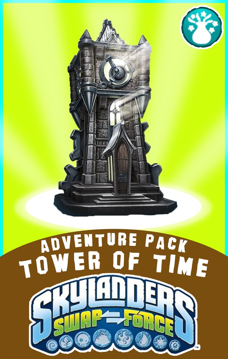 Skylanders Swap Force Tower Of Time NFC Card FREE SHIPPING