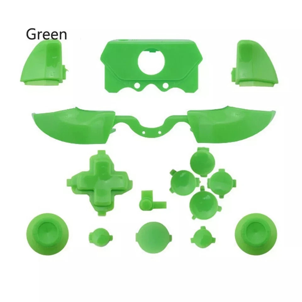 New Full Set Buttons Replacement Parts for Xbox One Controller 3.5 mm Jack Elite