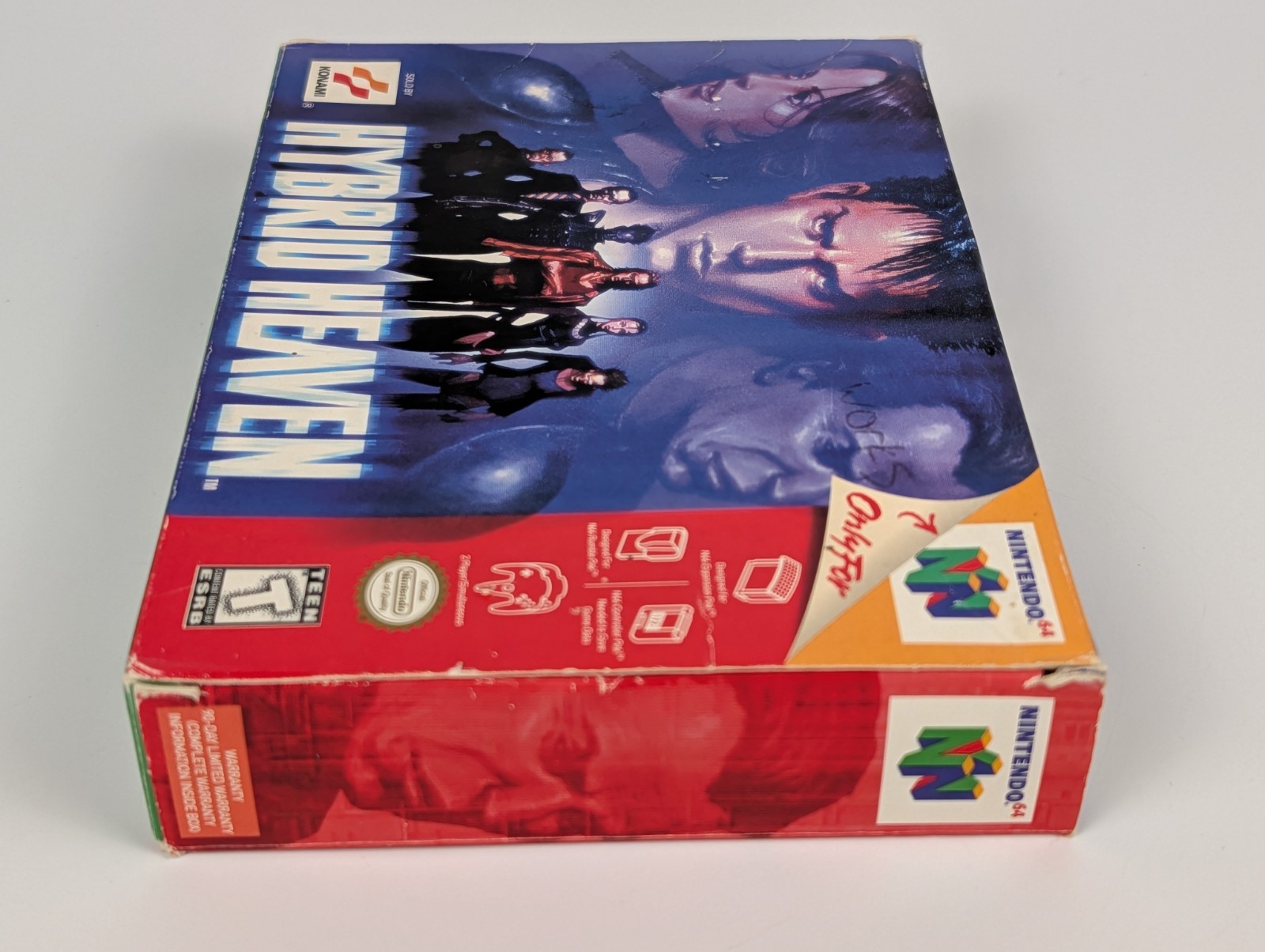 Hybrid Heaven (N64 Nintendo 64)➡️CIB Complete – AUTHENTIC – Tested🔥