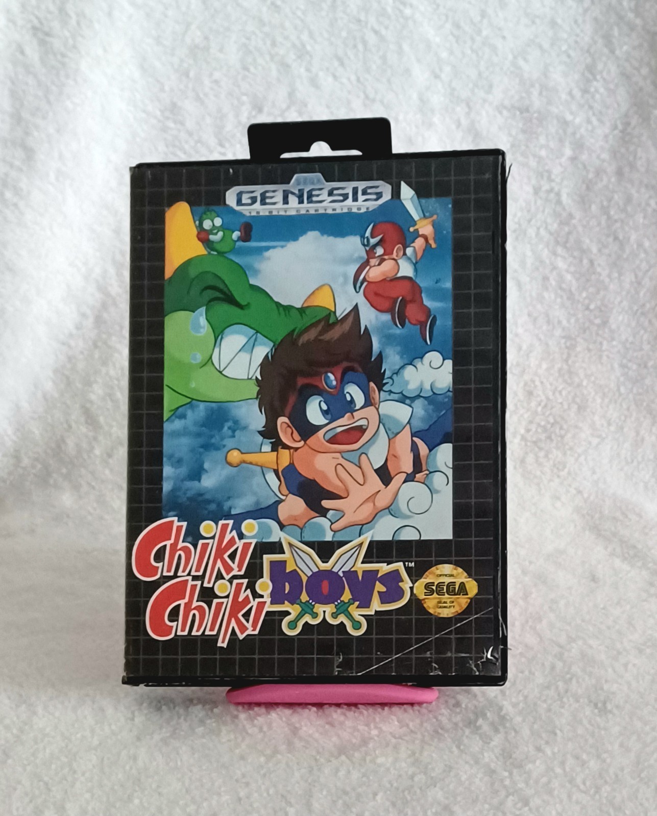 Chiki Chiki Boys Sega Genesis CIB Tested Authentic