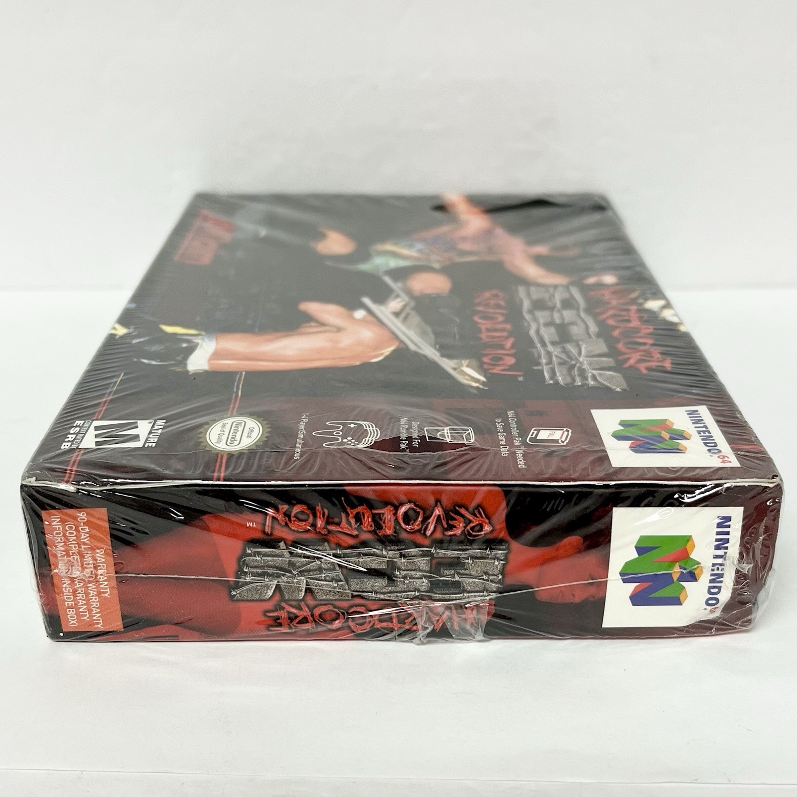 N64 Nintendo 64 ECW HARDCORE REVOLUTION New Factory Sealed Game Wrestling WWF