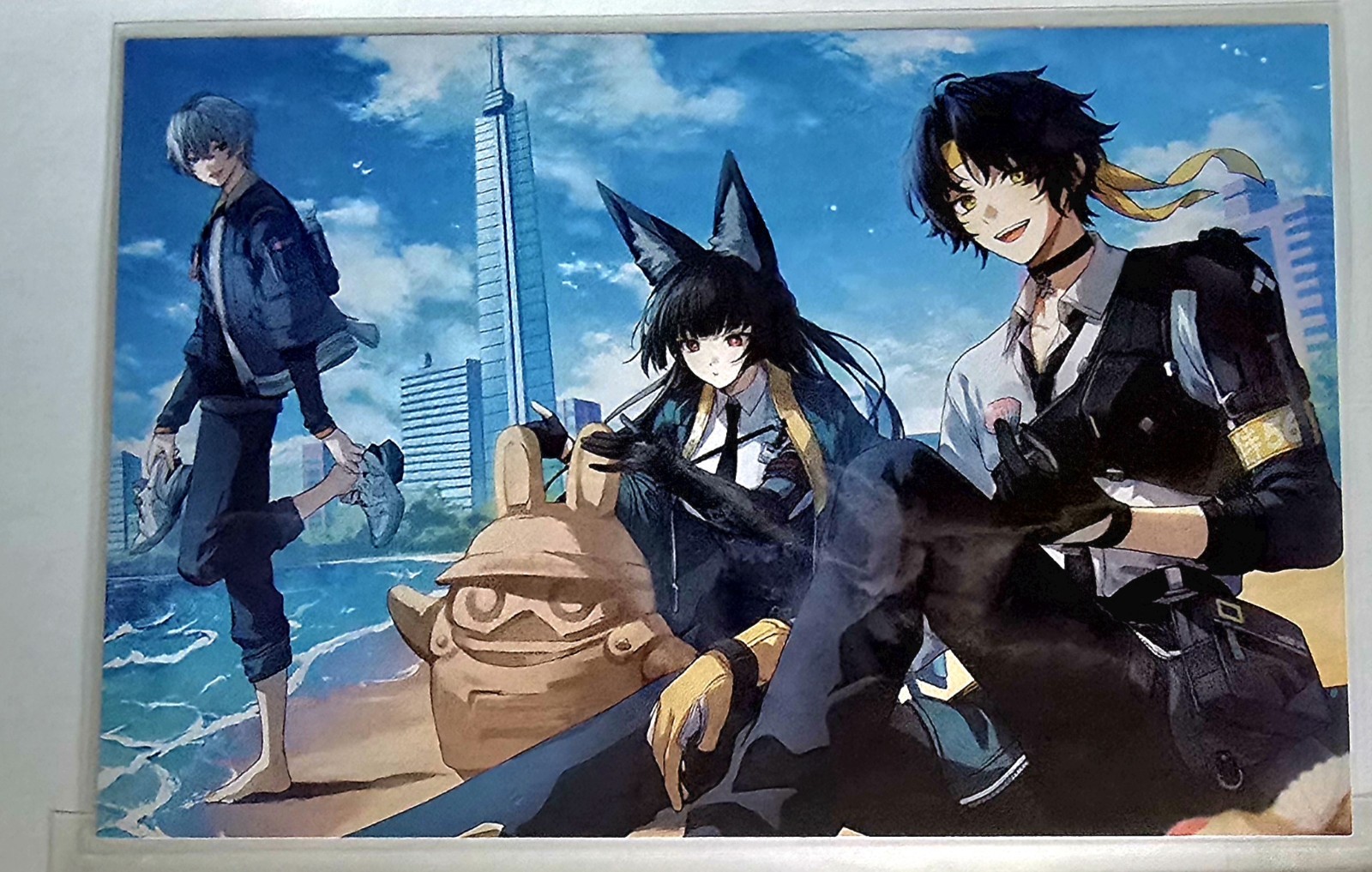 Exclusive Japan Harumasa miyabi Zenless zone zero postcard limited edition ZZZ