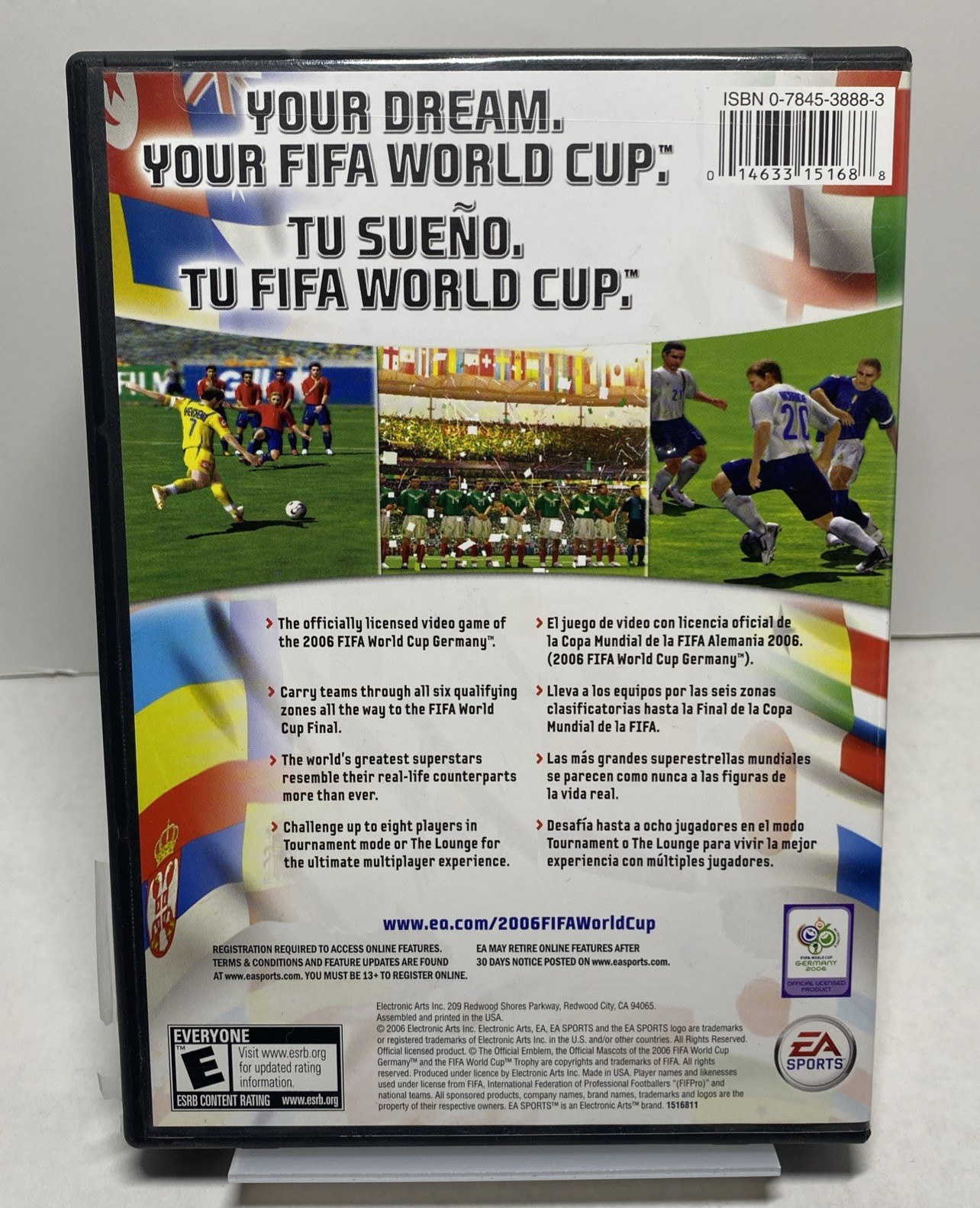 FIFA World Cup Germany 2006 PC DVD EA Sports Soccer with Manual