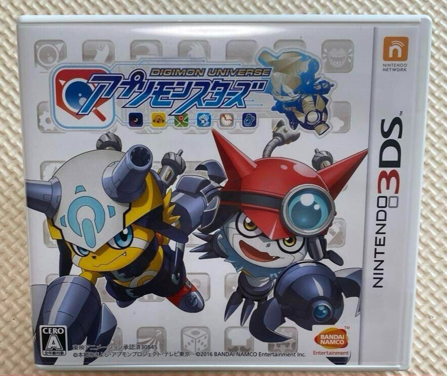 DIGIMON UNIVERSE App Monsters Nintendo 3DS NTSC-J (Japan) Japanese version
