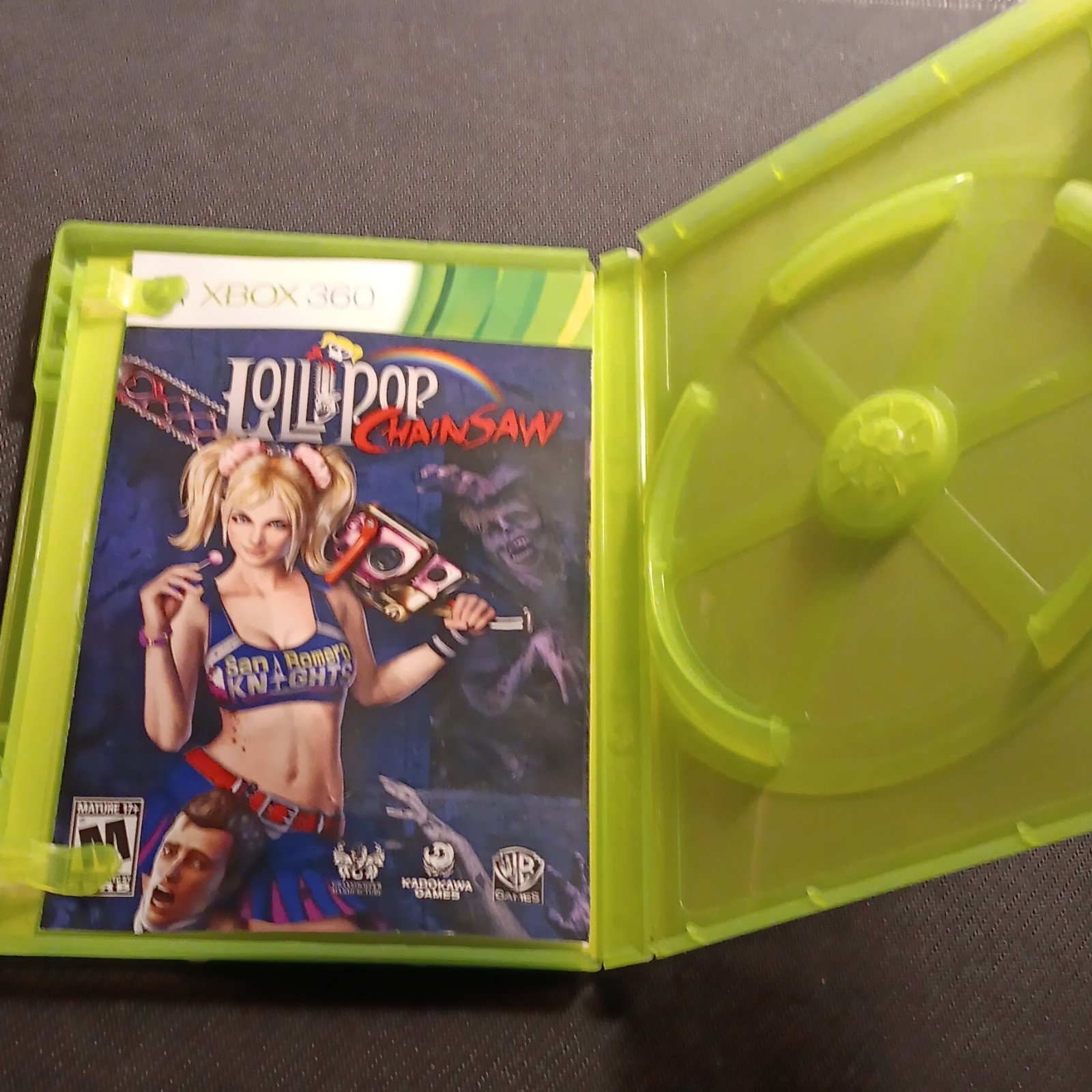 NO GAME Warner Bros. Games Lollipop Chainsaw (Microsoft Xbox 360) M – Mature