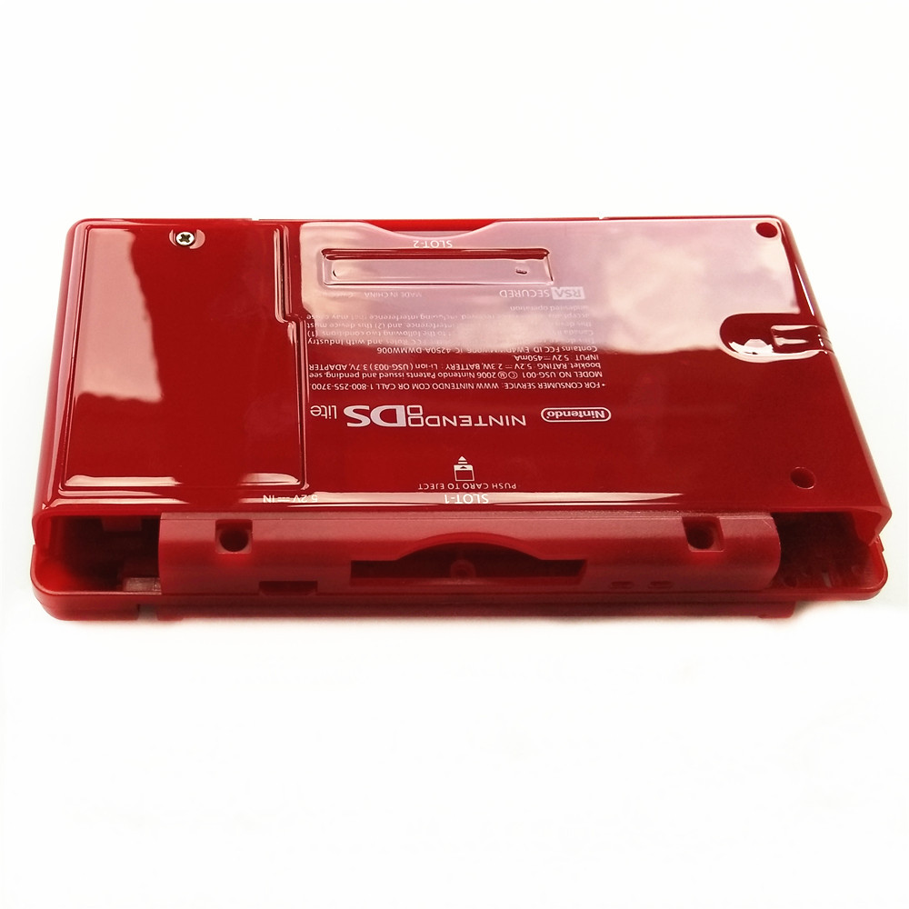 Mario Red Housing Shell Case Kit for DS Lite, NDSL DSL Casing Repair Part