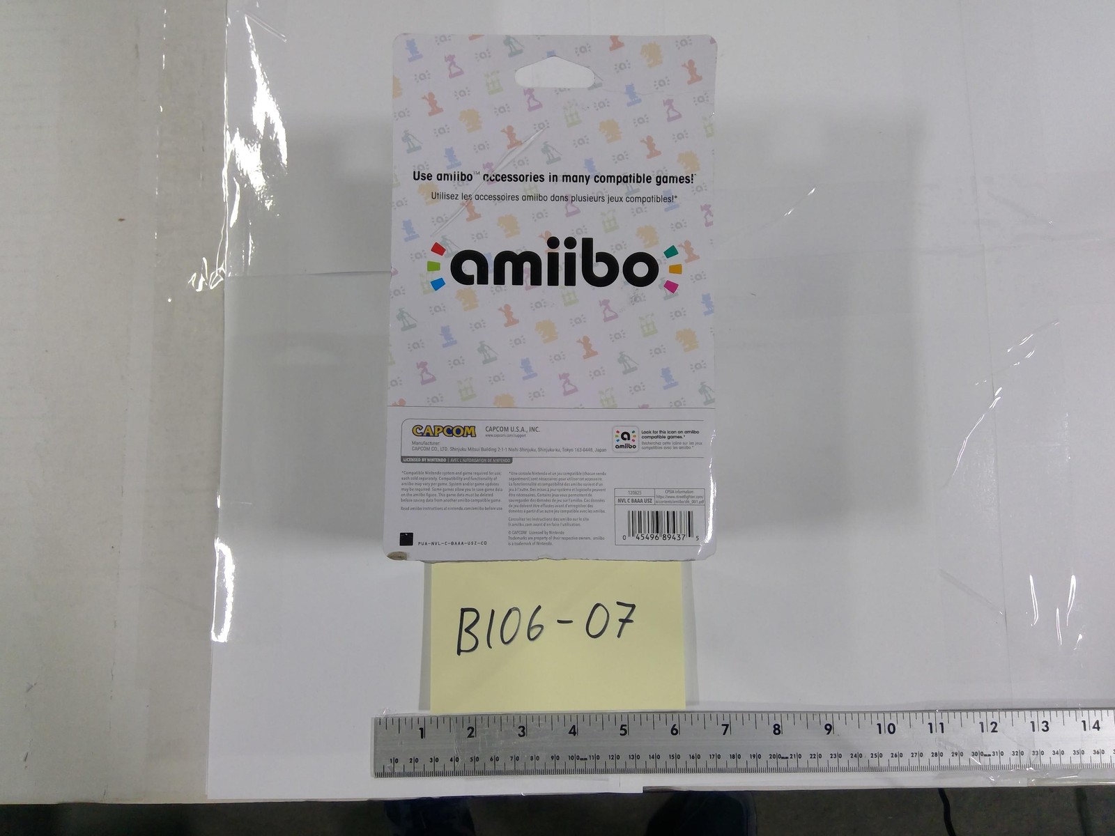Street Fighter Nintendo Amiibo Figure Blue Capcom NFC Collectible New Sealed