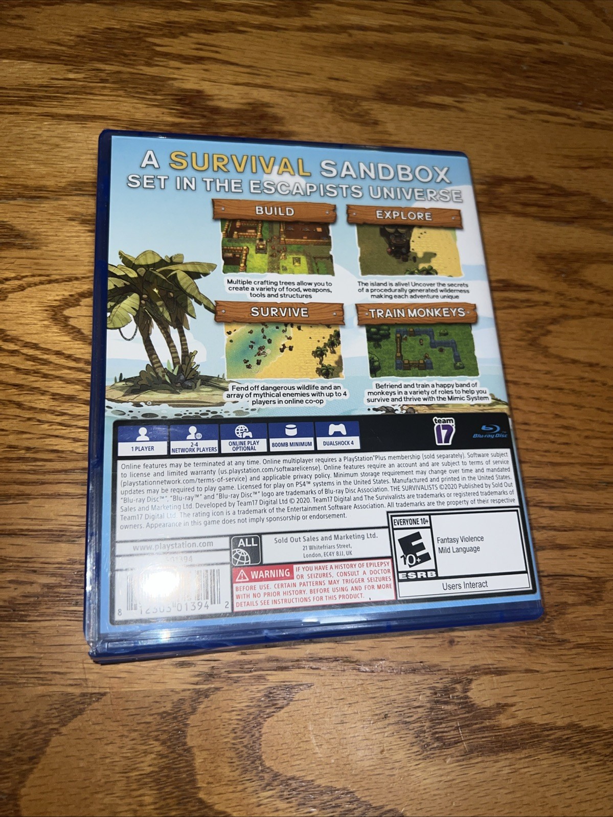 The Survivalists (Sony PlayStation 4, 2020) PS4 Fully TESTED and Working