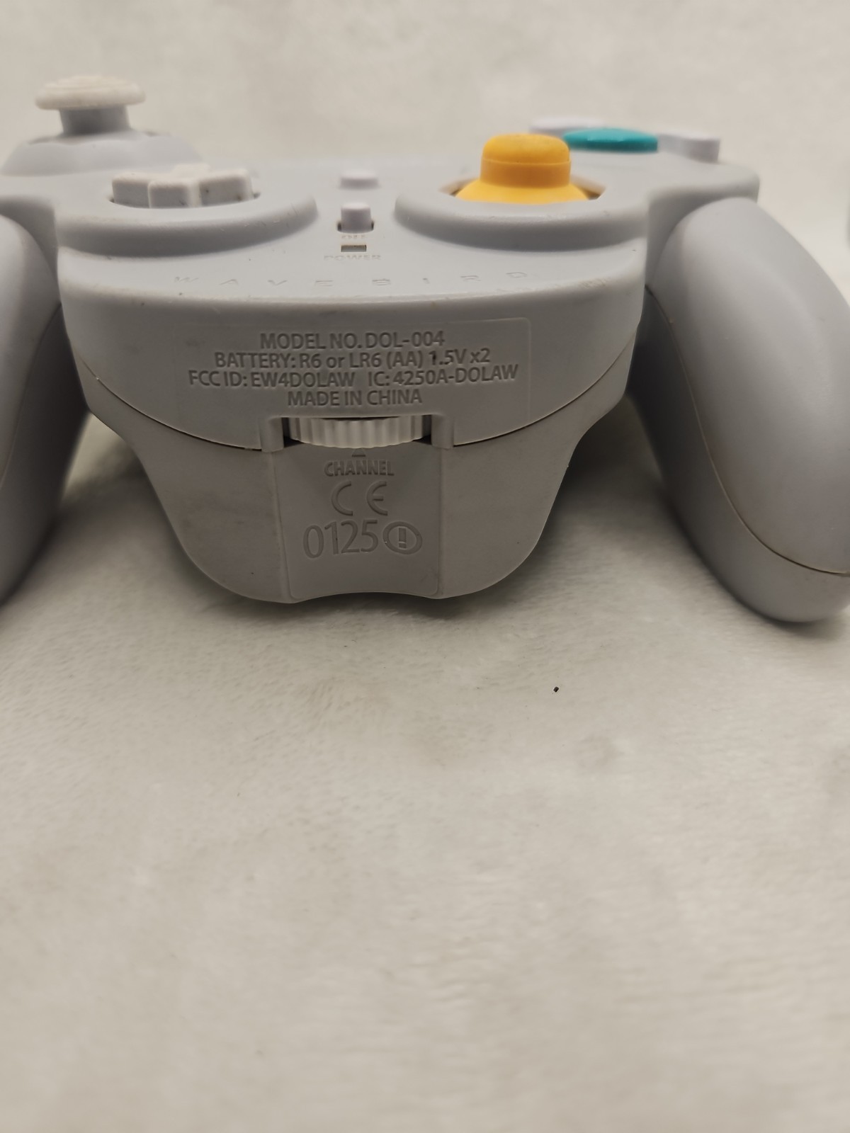 Nintendo Model No. DOL-004 WaveBird Wireless Controller – Grey No Reciver