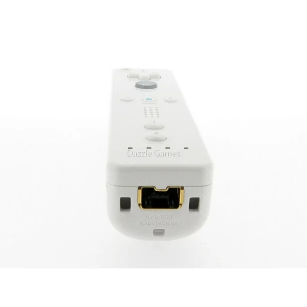 White Wireless Remote Wiimote & Nunchuck Controller Combo Nintendo Wii/U/Mini