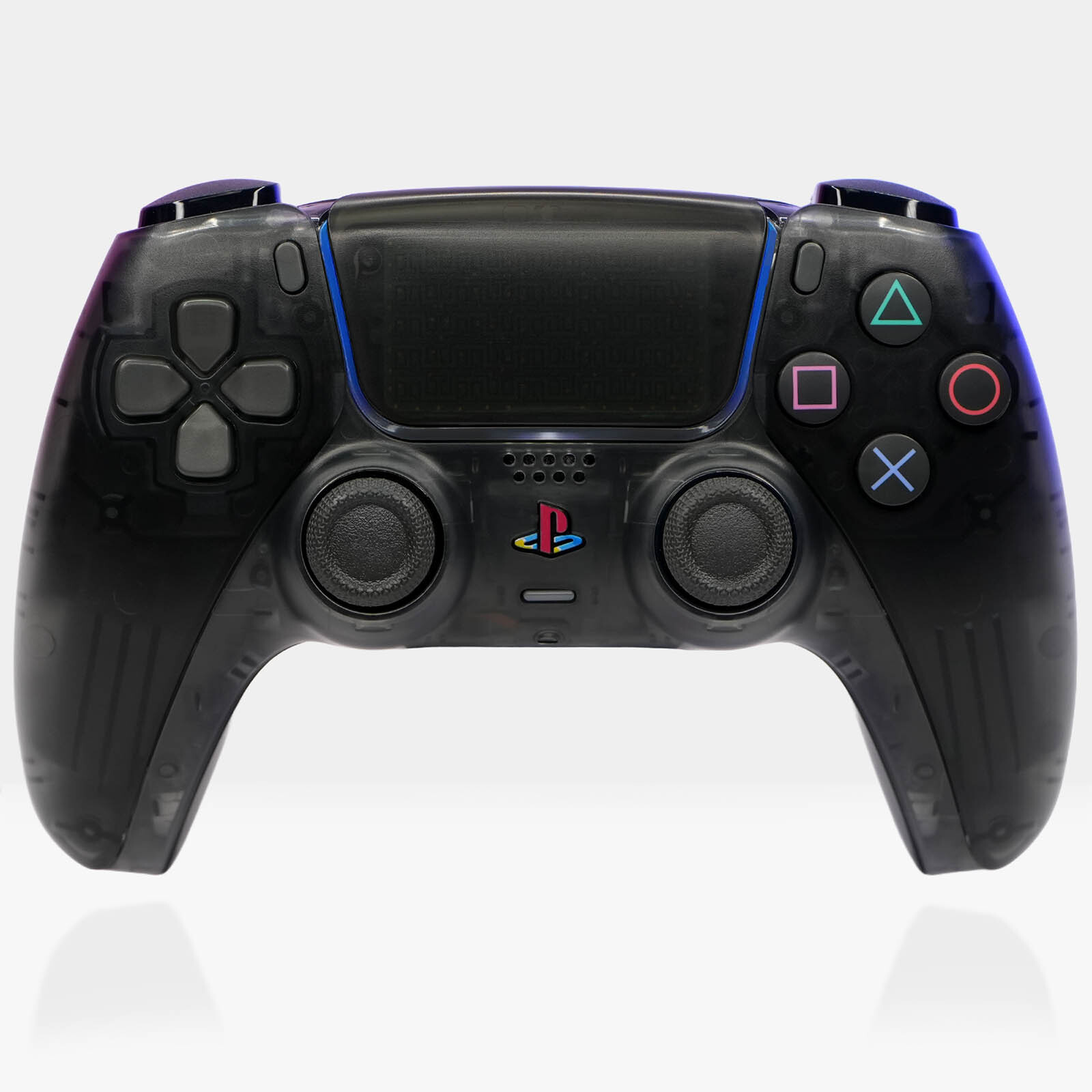 PS2 Zen Black Sony x Killscreen DualSense Retro PS5 Controller Clear Black