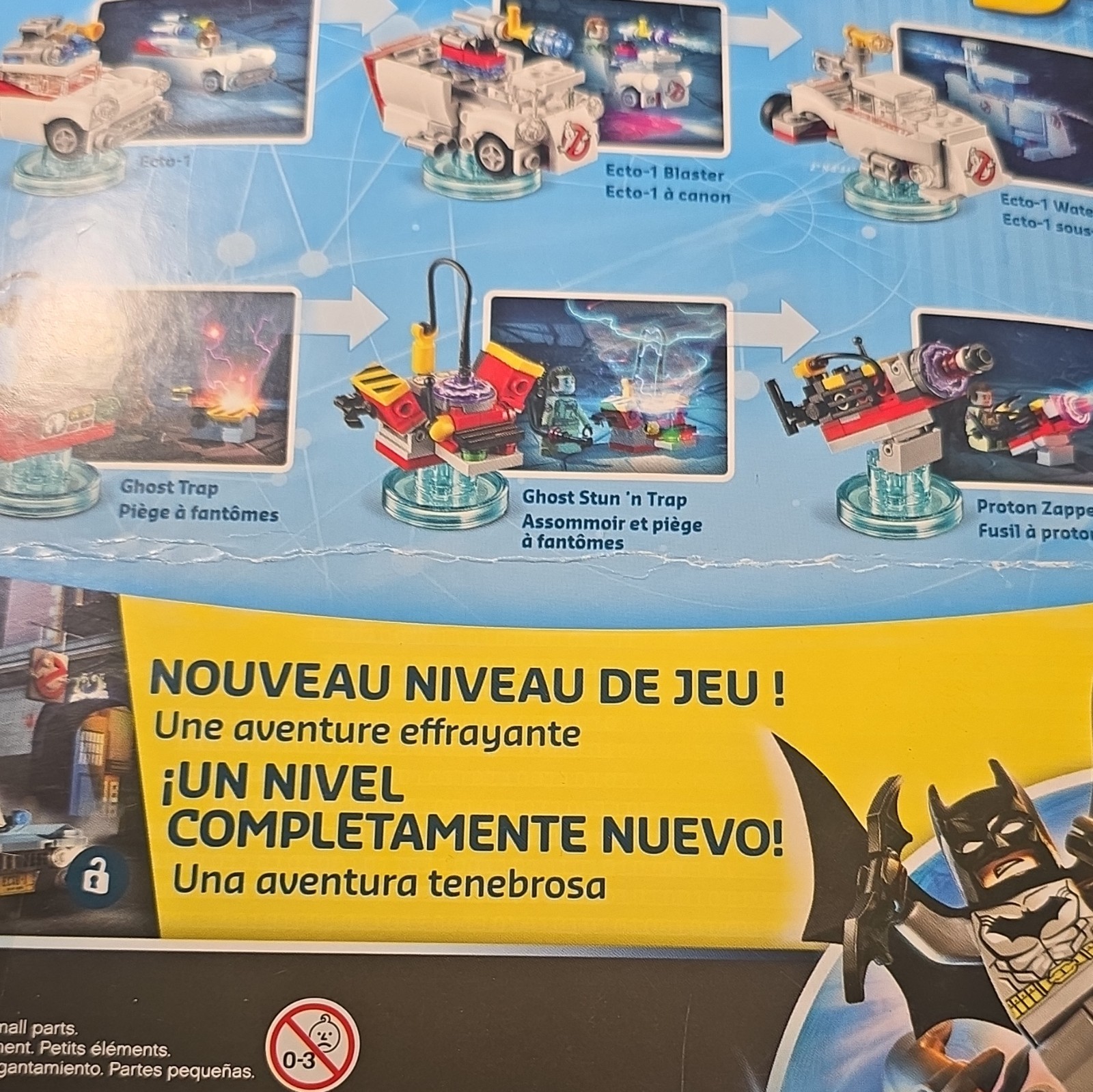 LEGO Dimensions Ghostbusters Level Pack 71228 Peter Venkman Ecto-1 Trap 2015