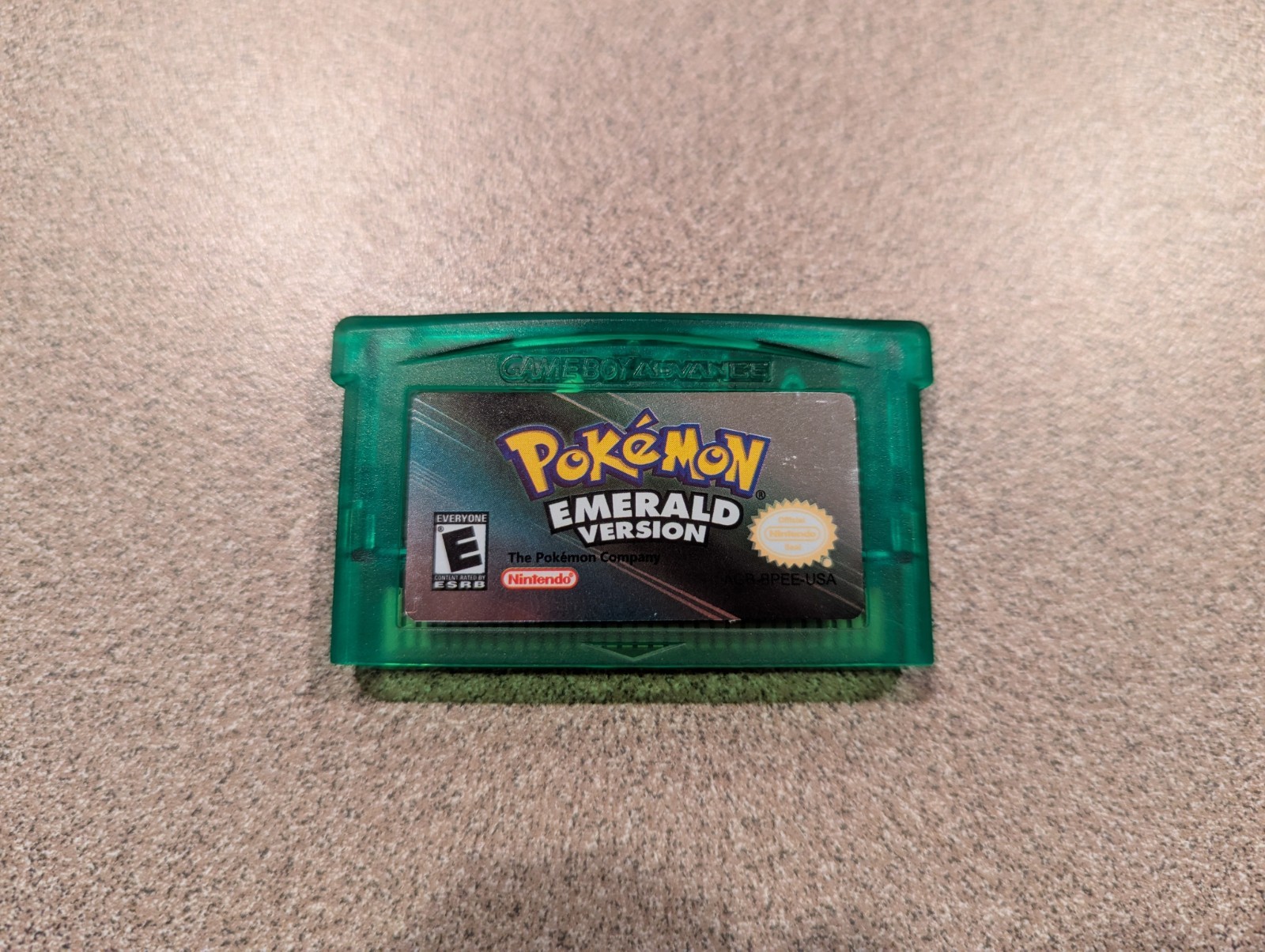 Pokémon Emerald GBA Cartridge – Nintendo Game Boy Advance (2004)