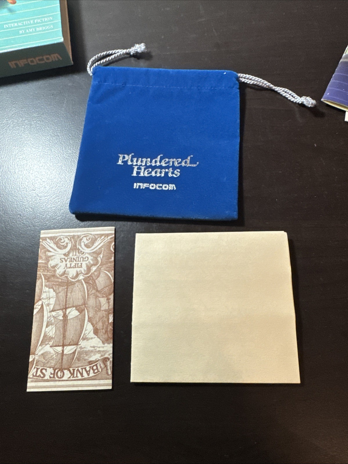 Infocom – Plundered Hearts Vintage Game Macintosh Complete Letter Money