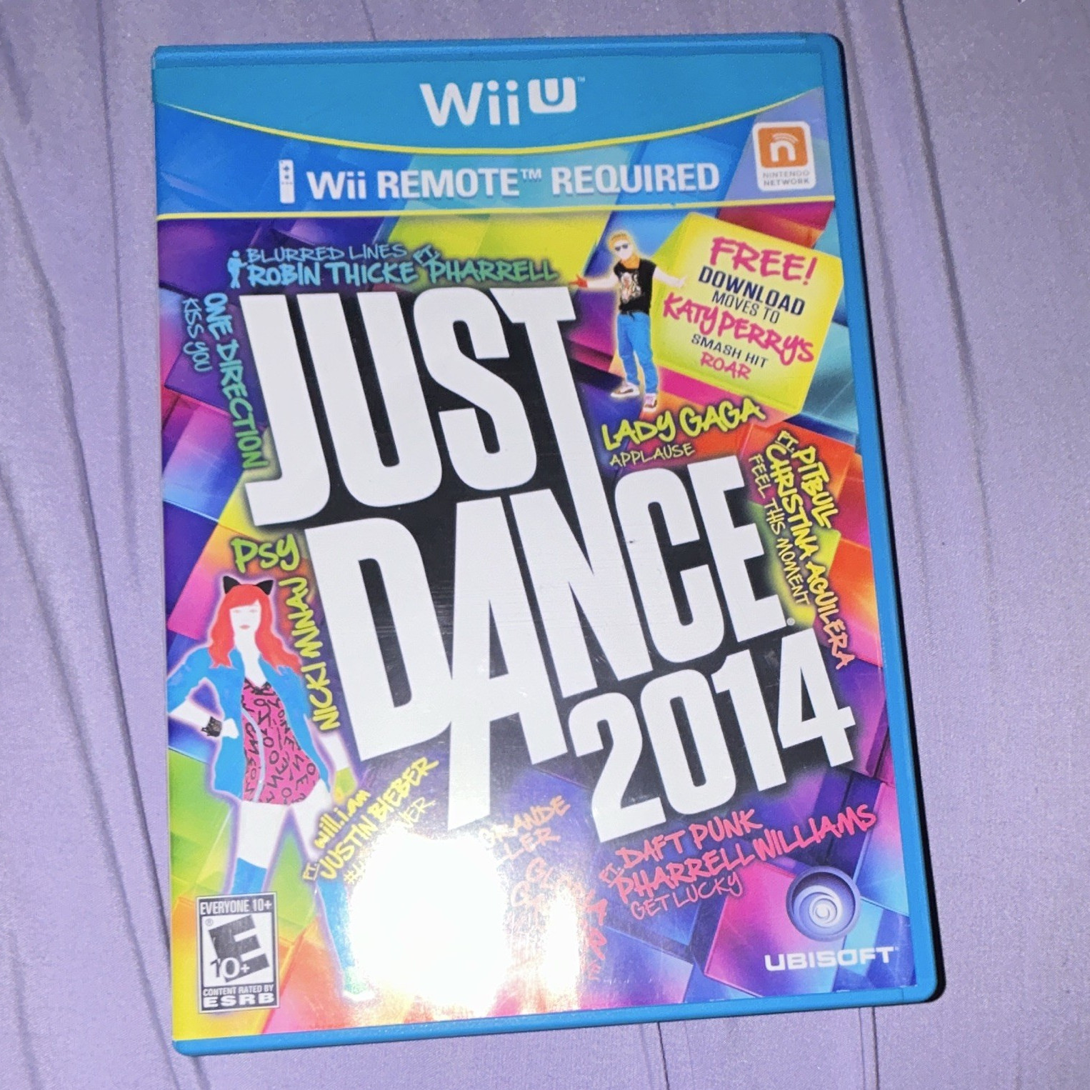 Ubisoft Just Dance 2014 Nintendo Wii U E10+ 2014 Just Dance Series Manual