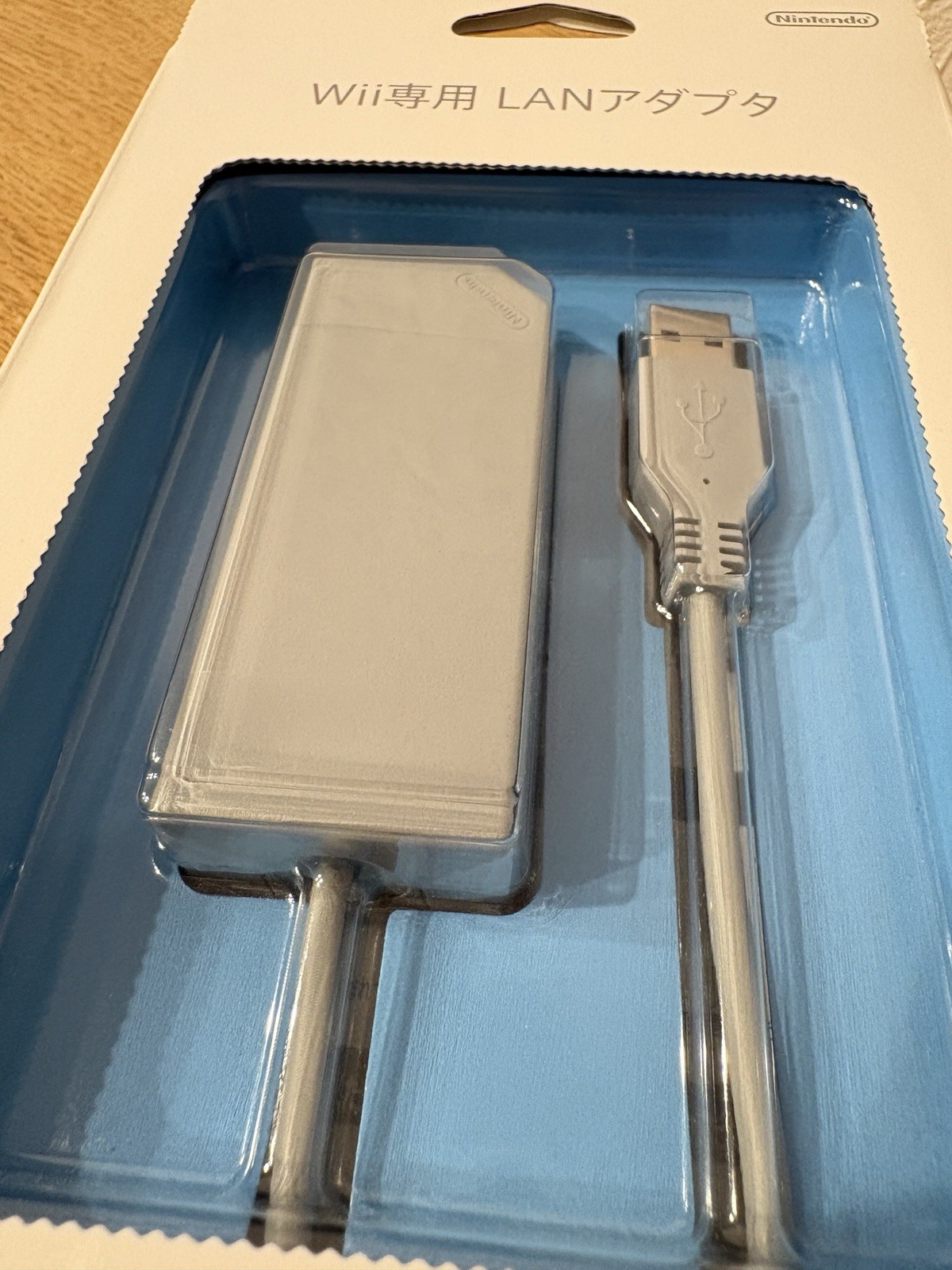 NEW Nintendo Wii Lan Adapter RVL-015 Official Japan Ethernet USB Network Box