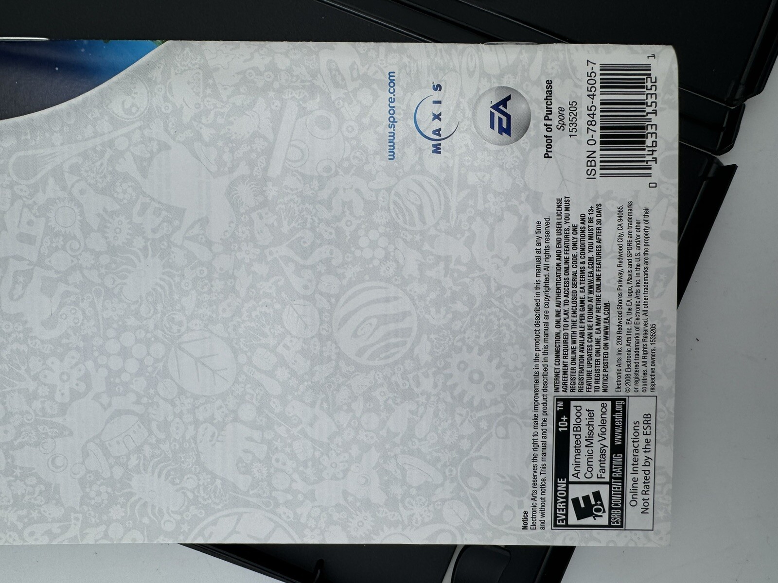 Spore (Windows/Mac, 2008) With Manual And Activation Code