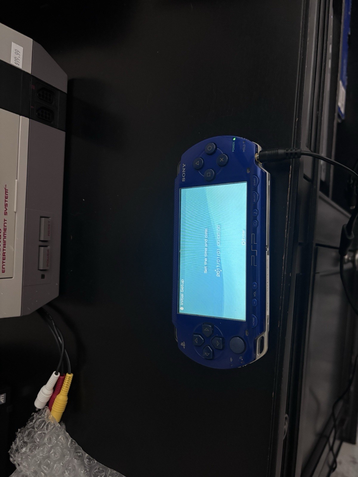 Sony PSP 1000 Handheld Console – Blue Rare Colorway – Tested Working