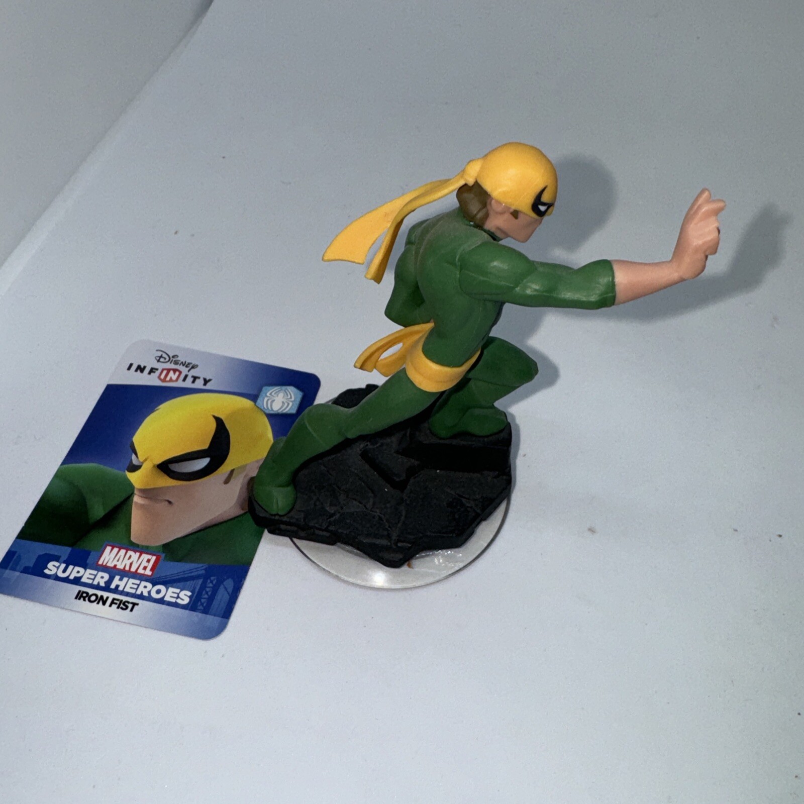 Disney Infinity 2.0 Marvel Super Heroes Iron Fist character figure tested works#