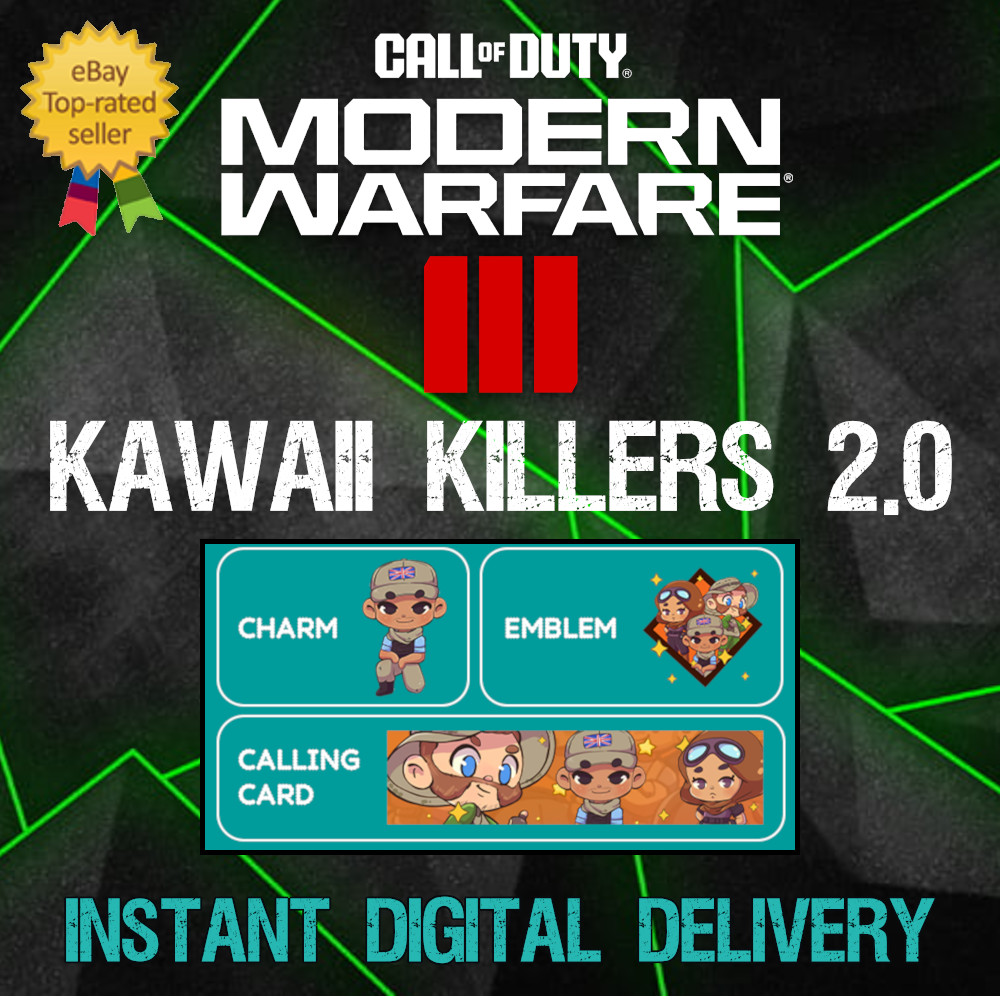 Kawaii Killers 2.0 Bundle – Call of Duty Modern Warfare III MW3 MWIII 😊