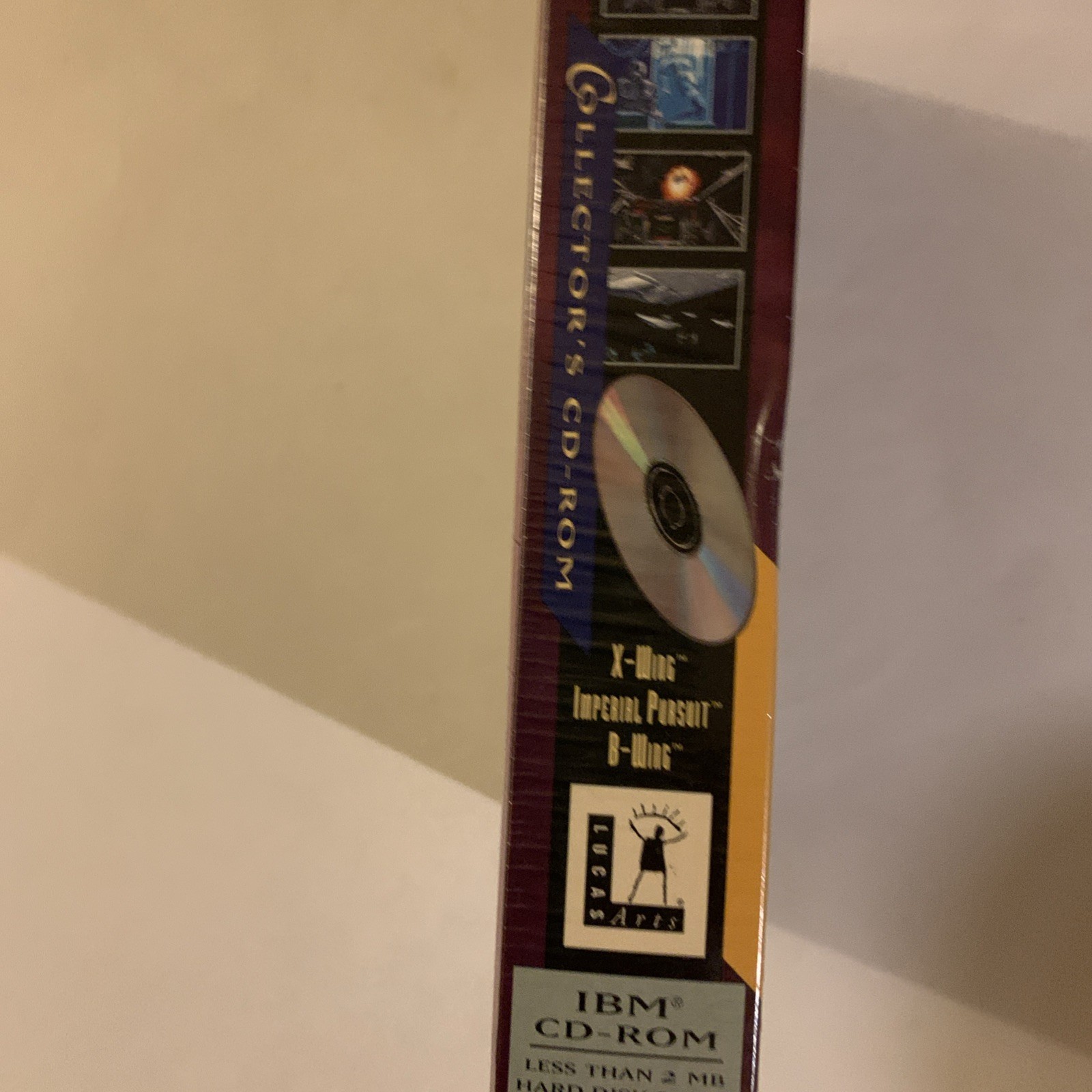 NEW VINTAGE Star Wars: X-Wing, Collector’s IBM CD-ROM 1994 In Sealed Box -90s
