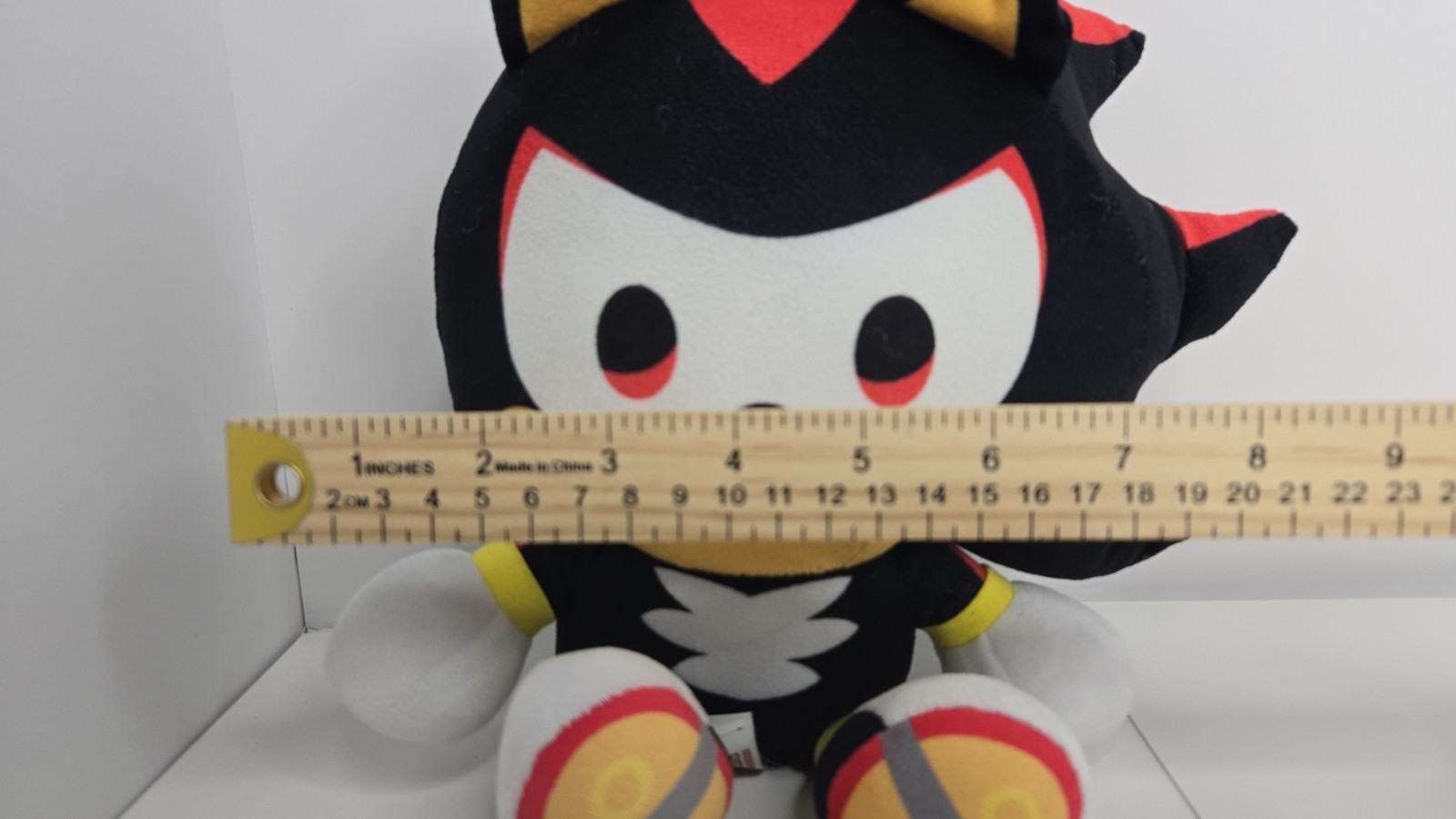 SEGA Shadow the Hedgehog Washable Plush Doll Sonic the Hedgehog 2022