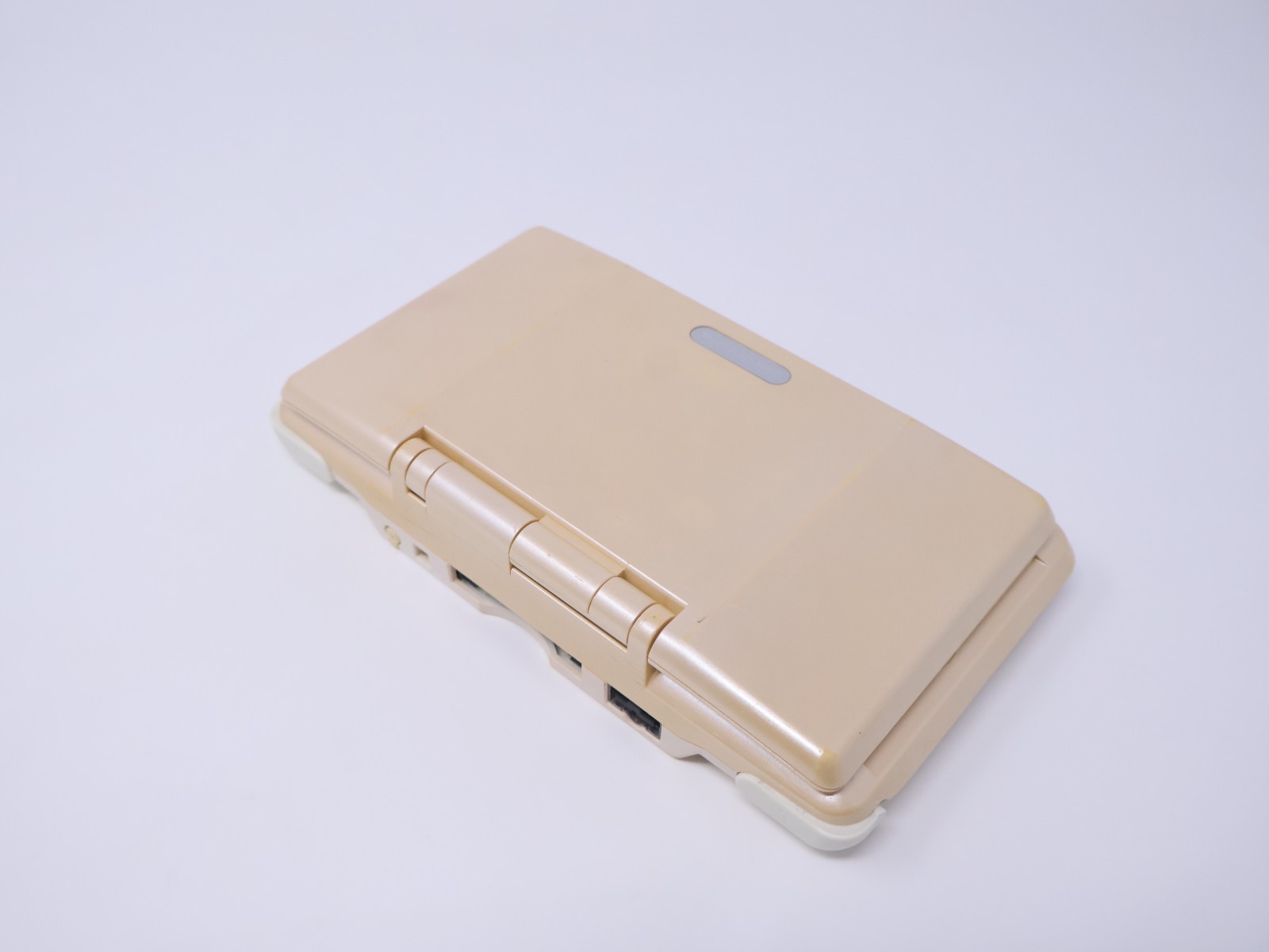 Nintendo DS Handheld System Console Tested Working Pure White w/ Stylus