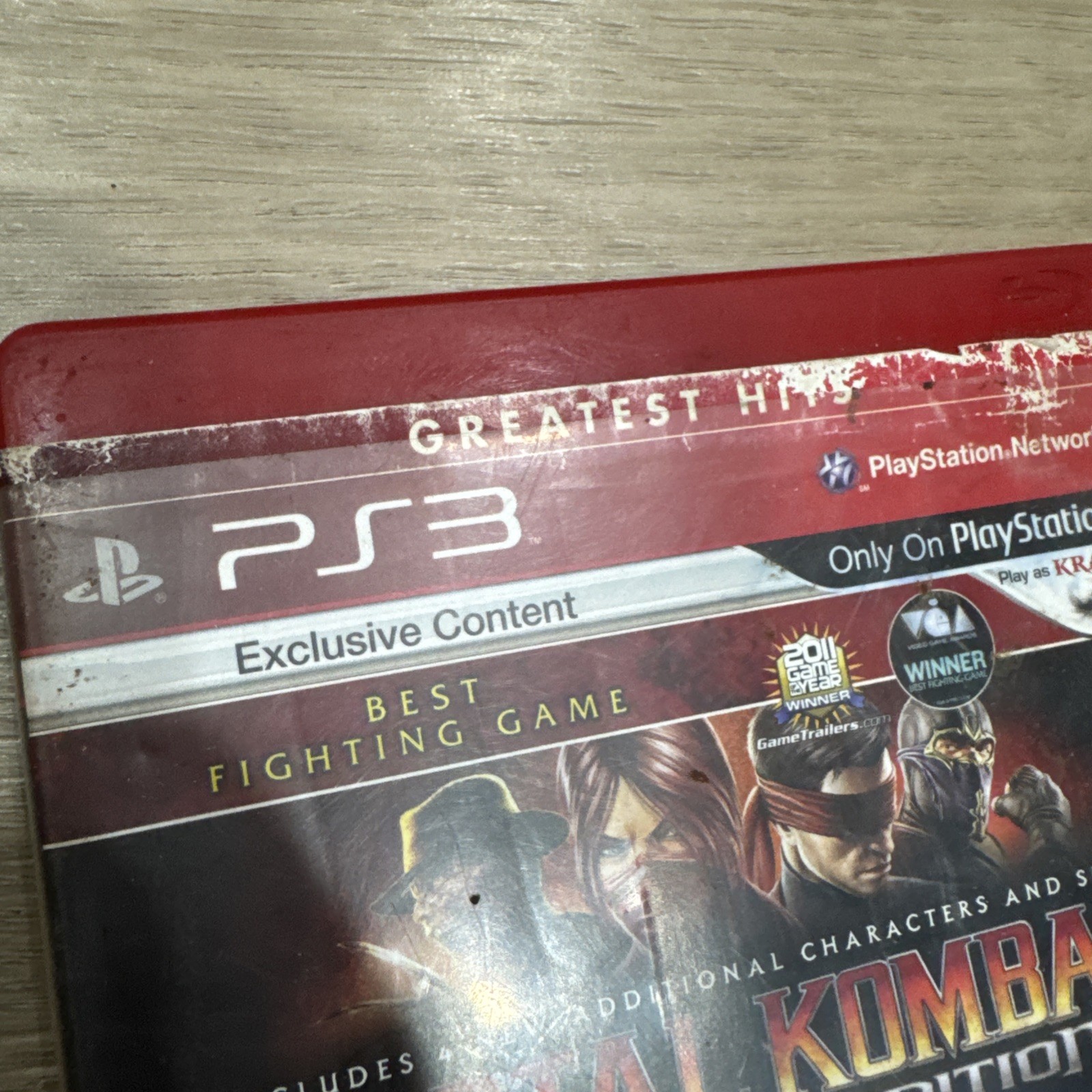 Sony Playstation 3 PS3 Mortal Kombat Komplete Edition Game 2012 Complete CIB