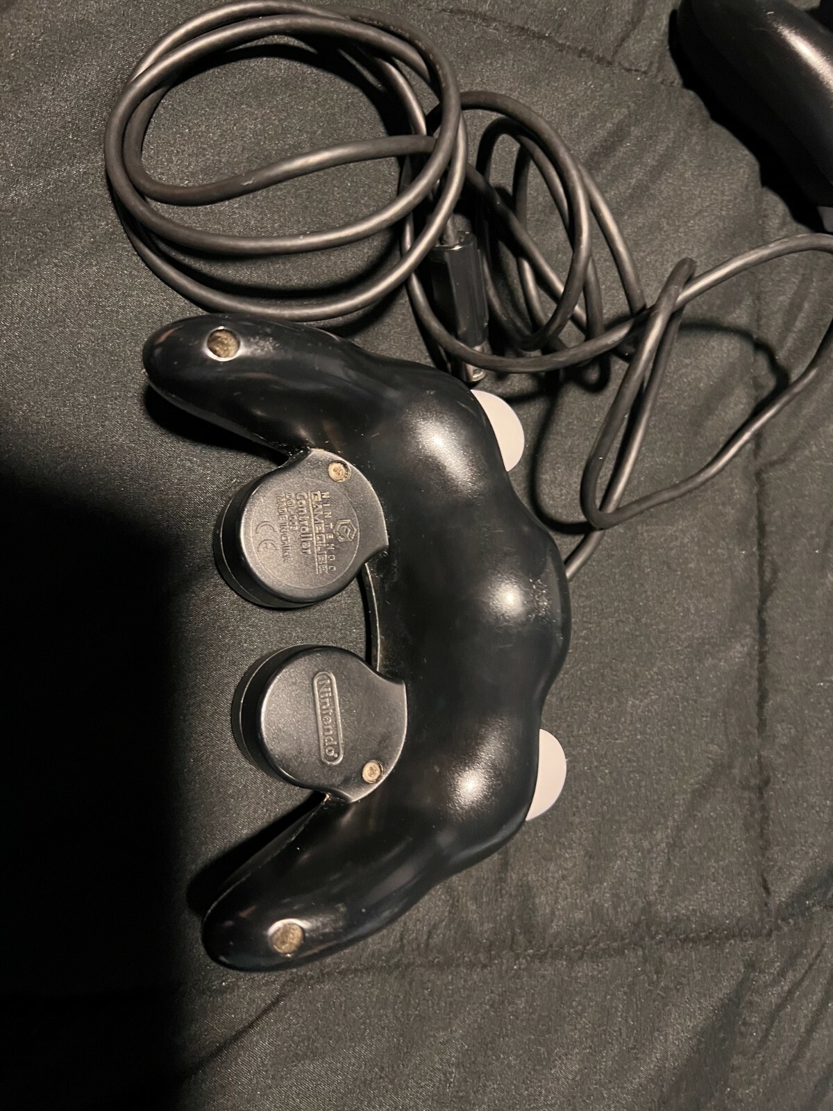 Nintendo GameCube Controller – Black (USED ONLY TESTED IN GAME ENVIROMENT)