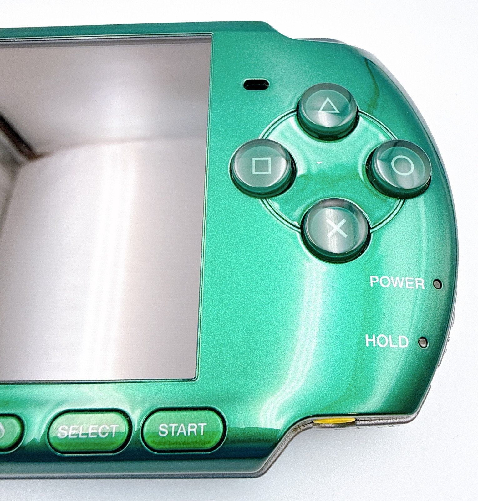 Sony PSP-3000 PSP 3000 Console Green Rare Color Region free – Excellent