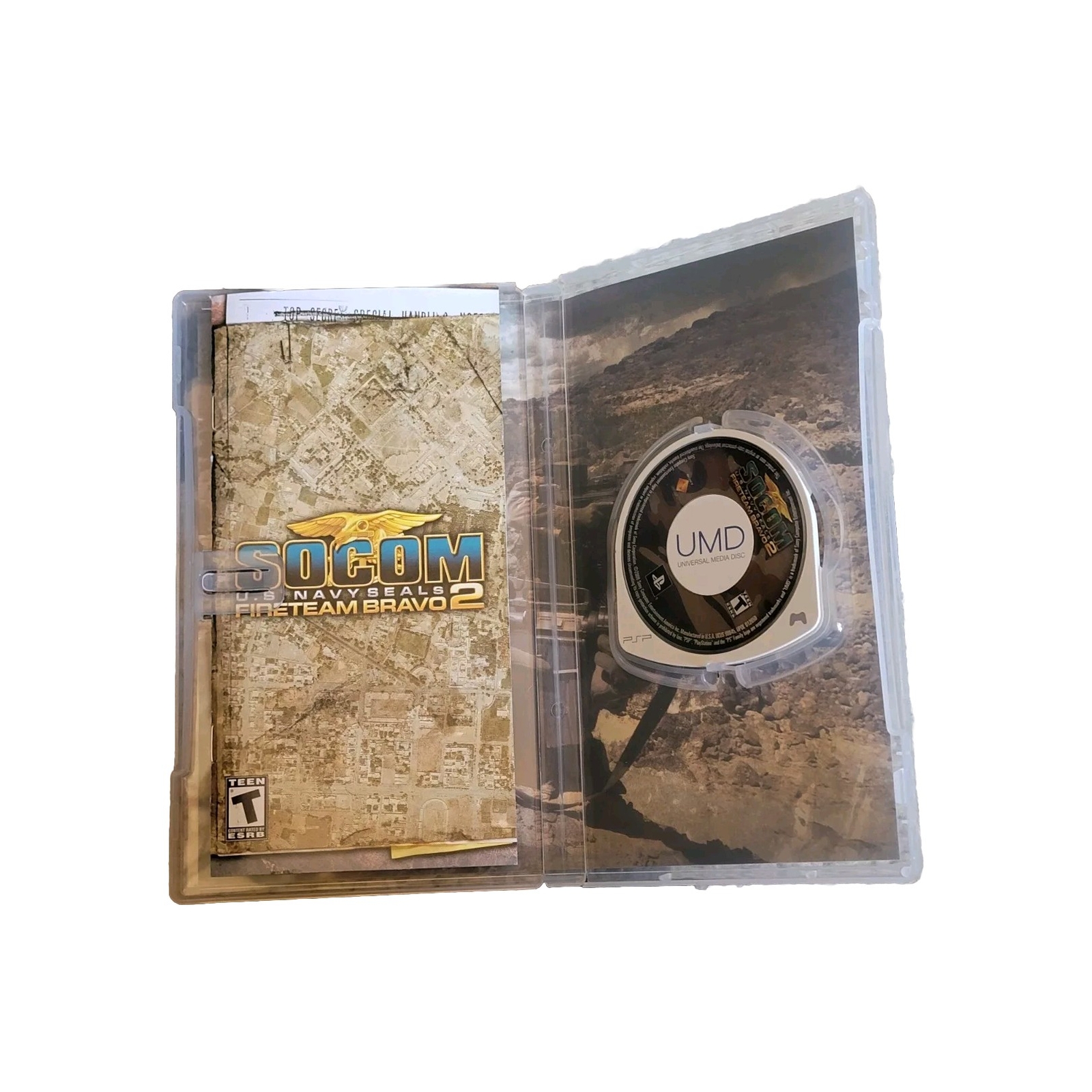 Socom Fireteam Bravo 2 ORIGINAL (Sony PSP Playstation Portable) Complete 9/10
