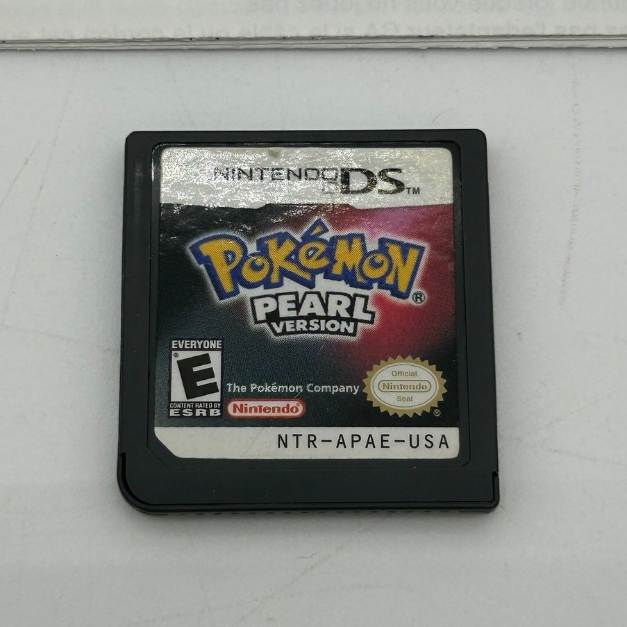 Pokemon Pearl Version Nintendo DS CIB Complete w/ Manual Poster Authentic Tested