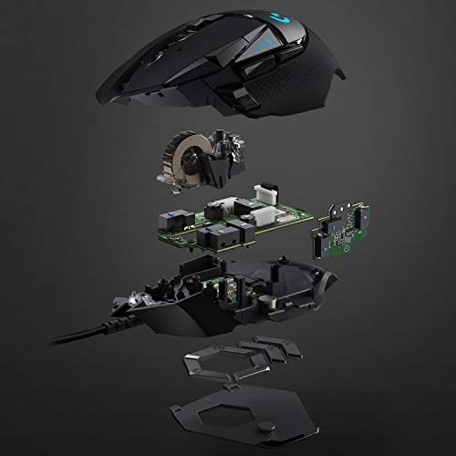 Logitech G502 Hero High Performance Wired Gaming Mouse Hero 25K Sensor 25600