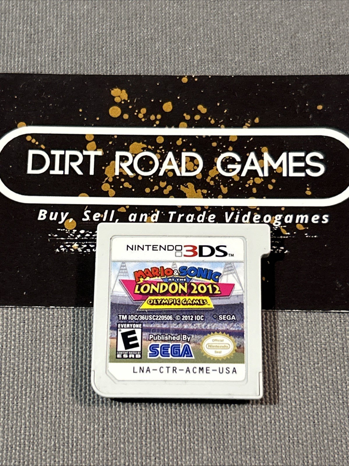 Mario & Sonic at the London 2012 Olympic Games (Nintendo 3DS) Cart Only