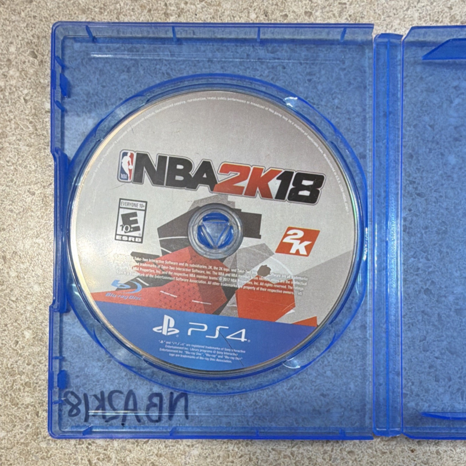 2K NBA 2K18 Sony PlayStation 4 NBA 2K Series E10+ (Everyone 10+) 2017 Basketball