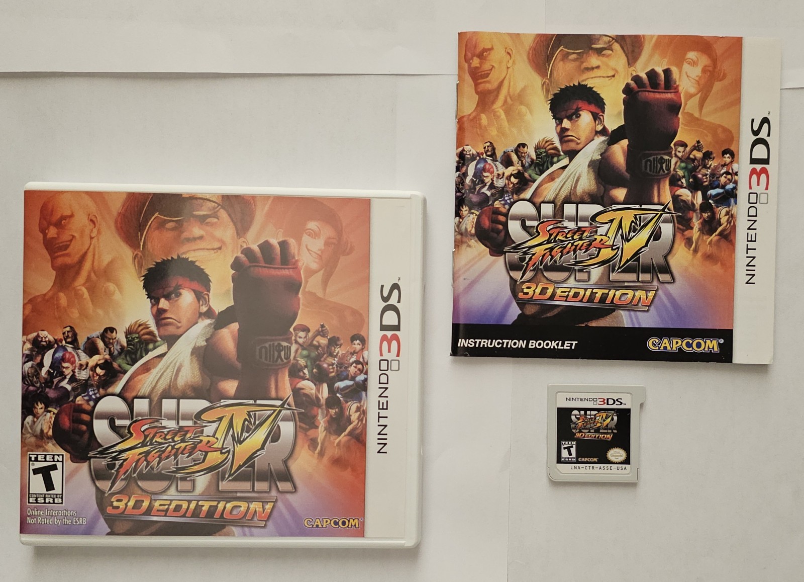 Super Street Fighter IV 3D Edition Nintendo 3DS CIB