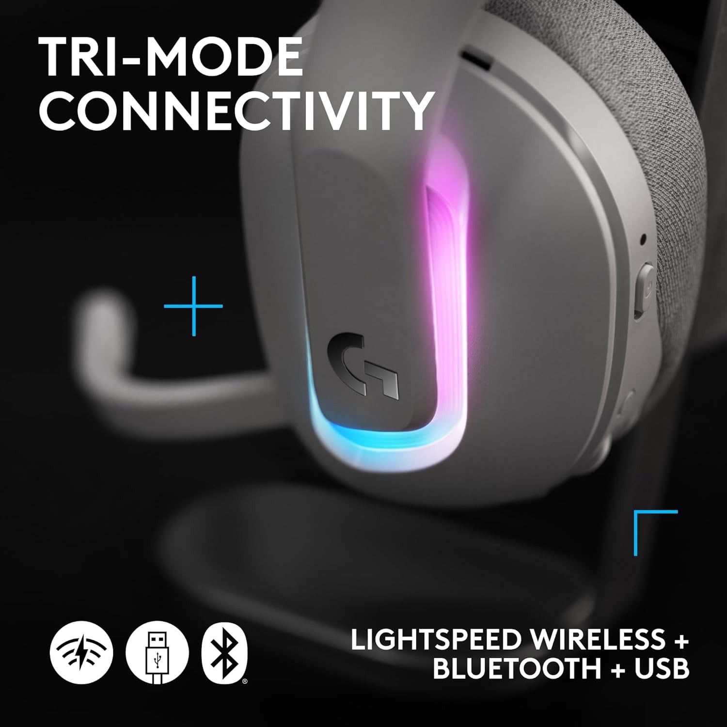 HEADSET PC-G522 LIGHTSPEED-WHITE-2.4GHZ-N/A-AMR-403-NAMR
