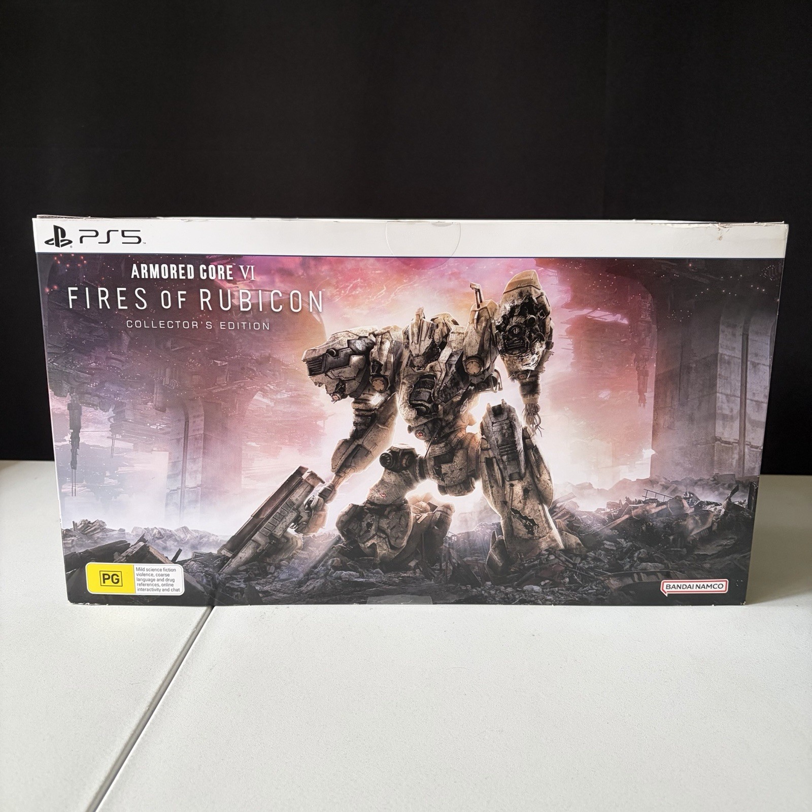 Armored Core VI Fires of Rubicon Collectors Edition PS5 No Game Model Sealed