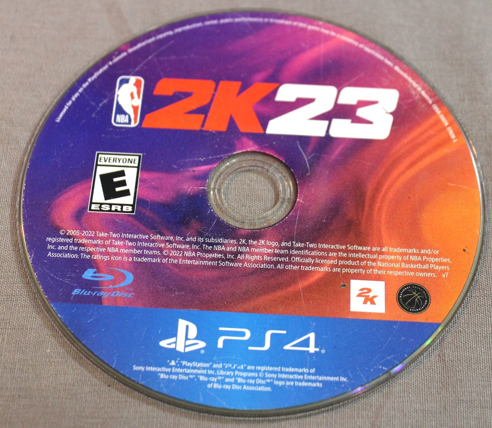 NBA 2K23 ~ Sony PlayStation 4 (PS4) Game ~ Game Disc Only ~ Rated E